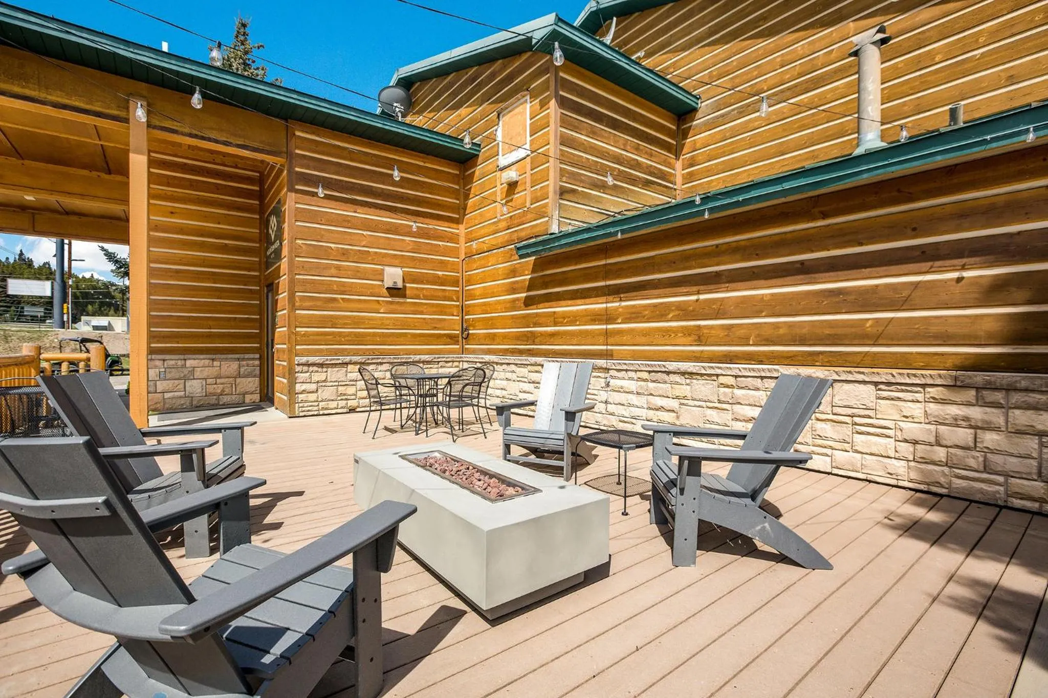 Patio in Mountain Vista Hotel