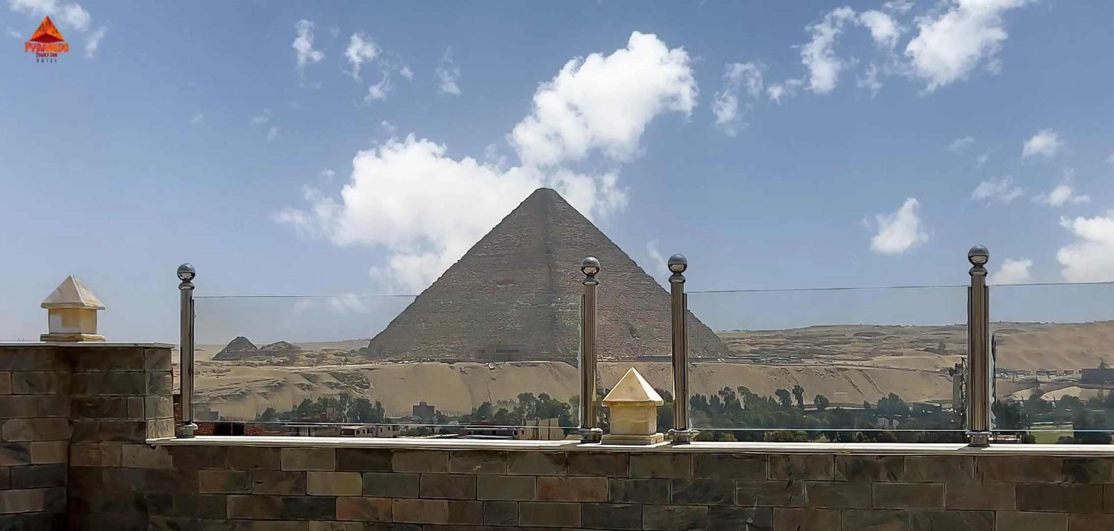 Property building in pyramids tower view inn