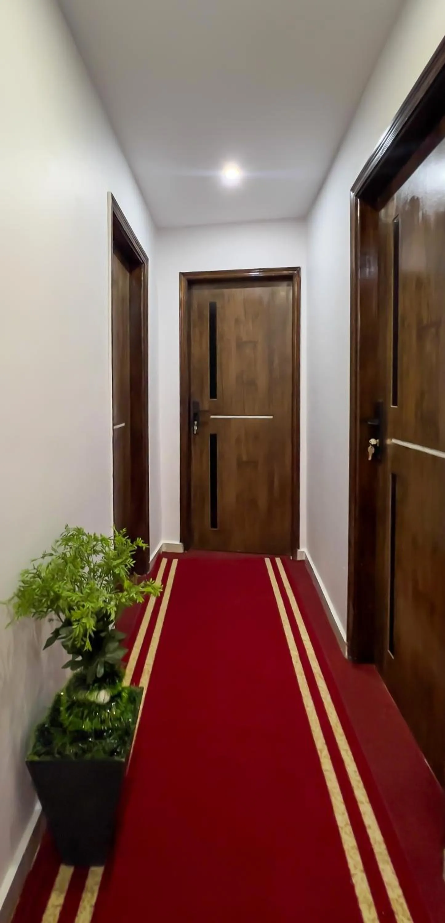 Facade/entrance in pyramids tower view inn