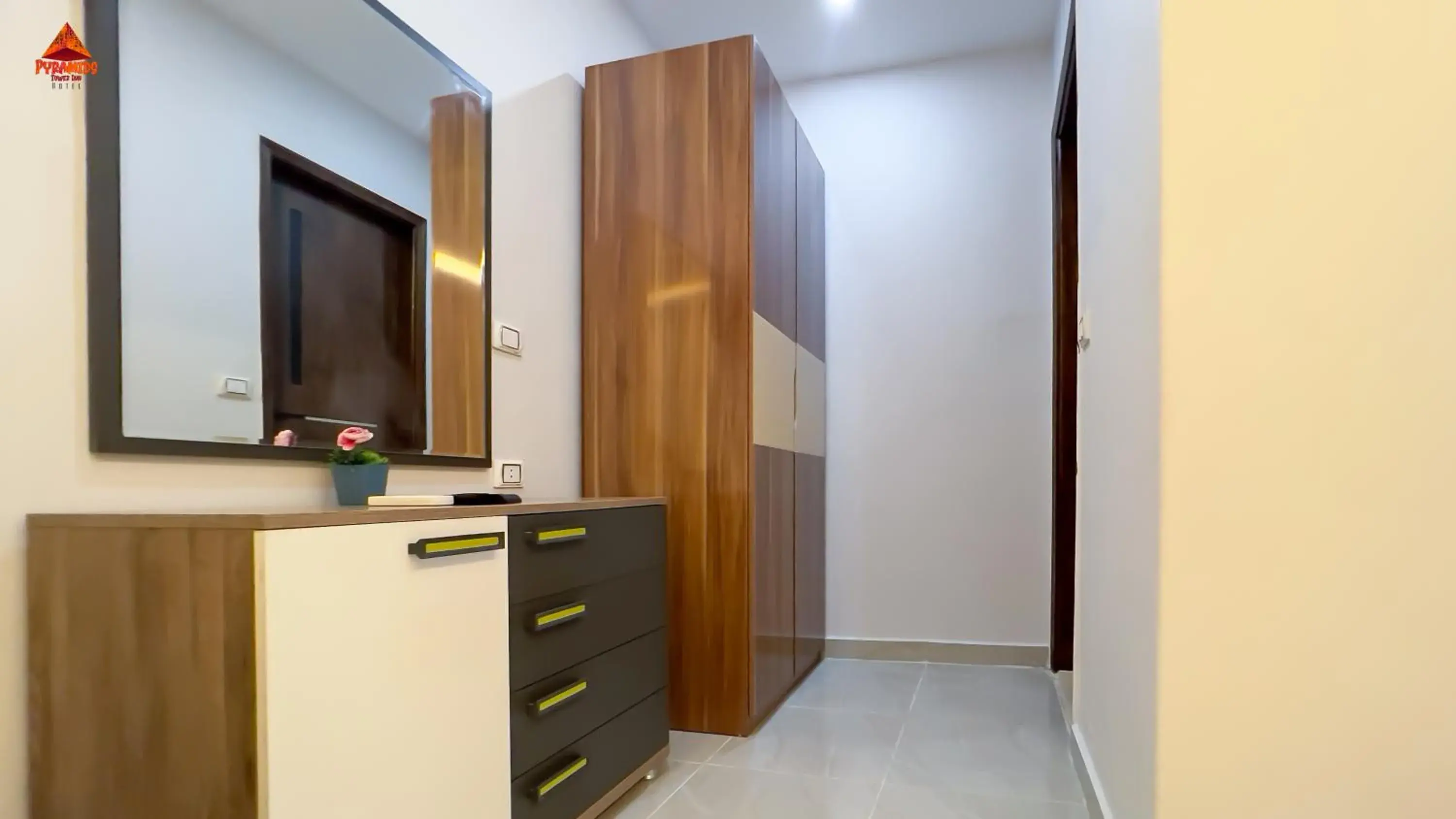 Deluxe Room (2 Adults + 1 Child) in pyramids tower view inn Deluxe Room (2 Adults + 1 Child) in pyramids tower view inn