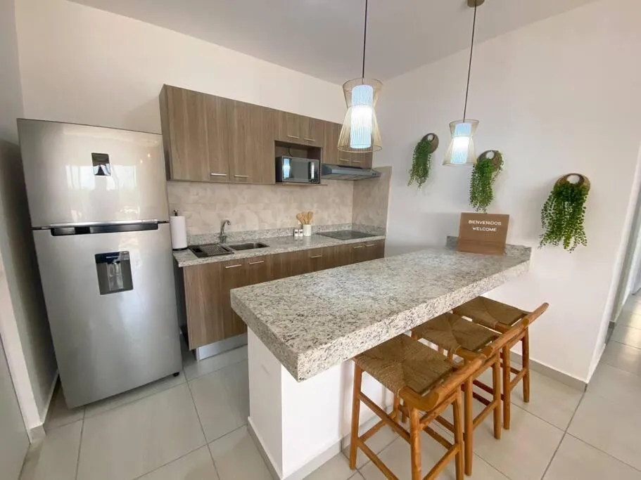 Kitchen or kitchenette in Frida's Rooftop