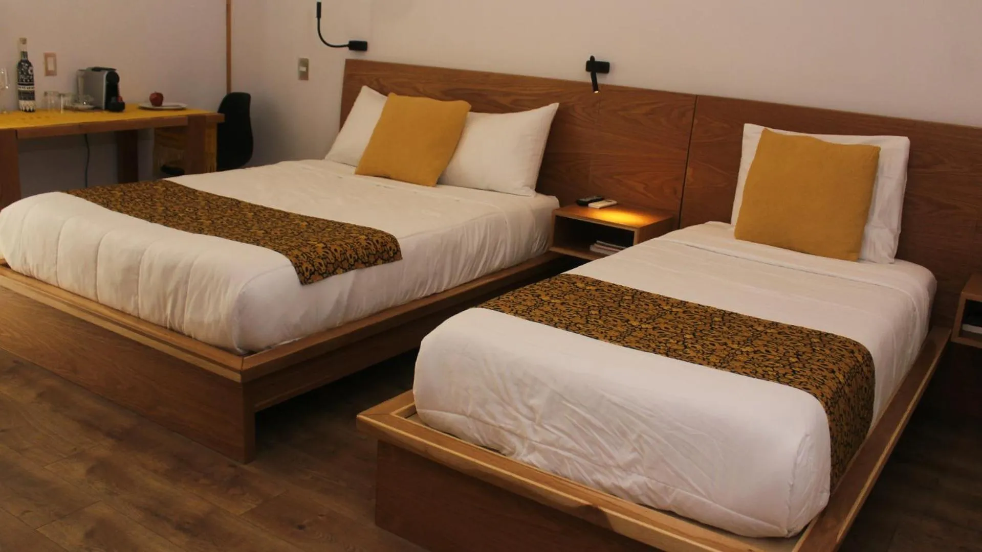Bed in Hotel Brecha