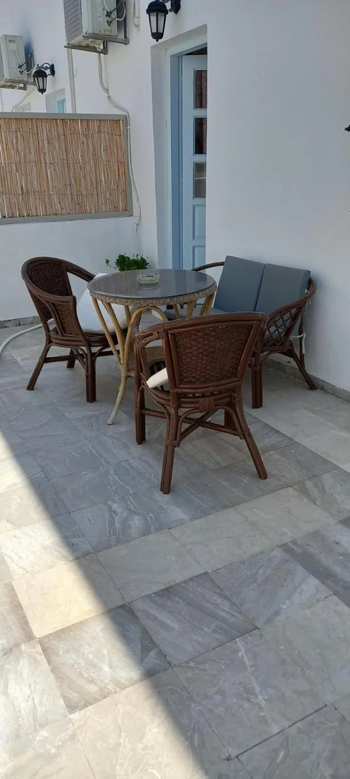 Balcony/Terrace in Dimitris Studios