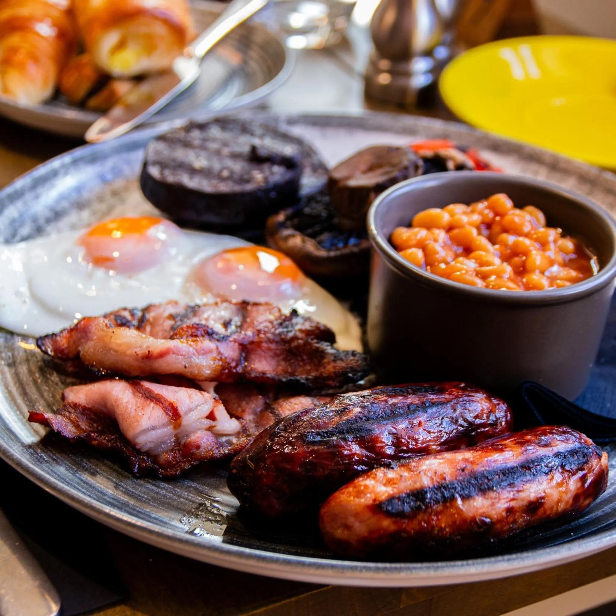 Breakfast in The Kings Head Inn, home of The Acle Steak