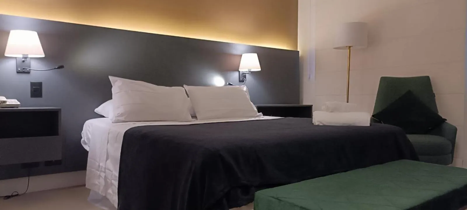 Bedroom, Bed in Q-Flat Hotel - Faria Lima