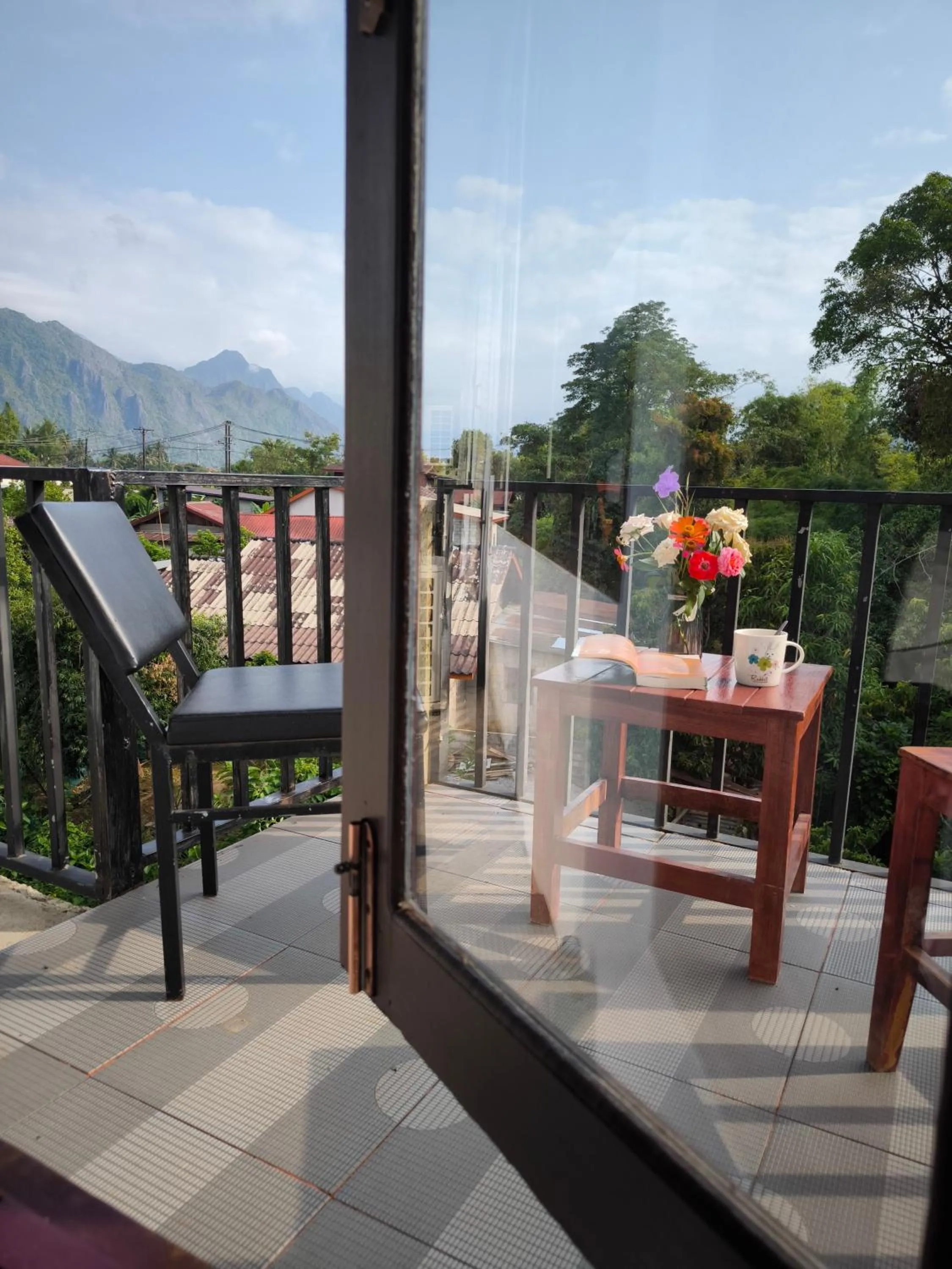 Natural landscape in Vang Vieng Champa Resort