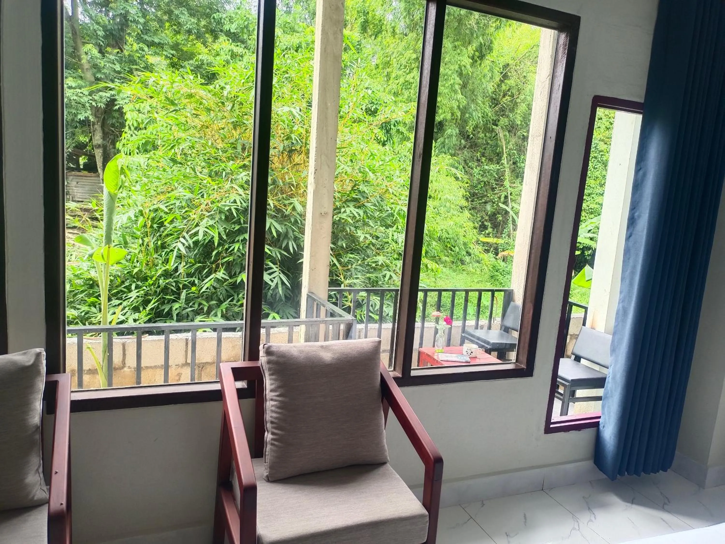 Balcony/Terrace in Vang Vieng Champa Resort