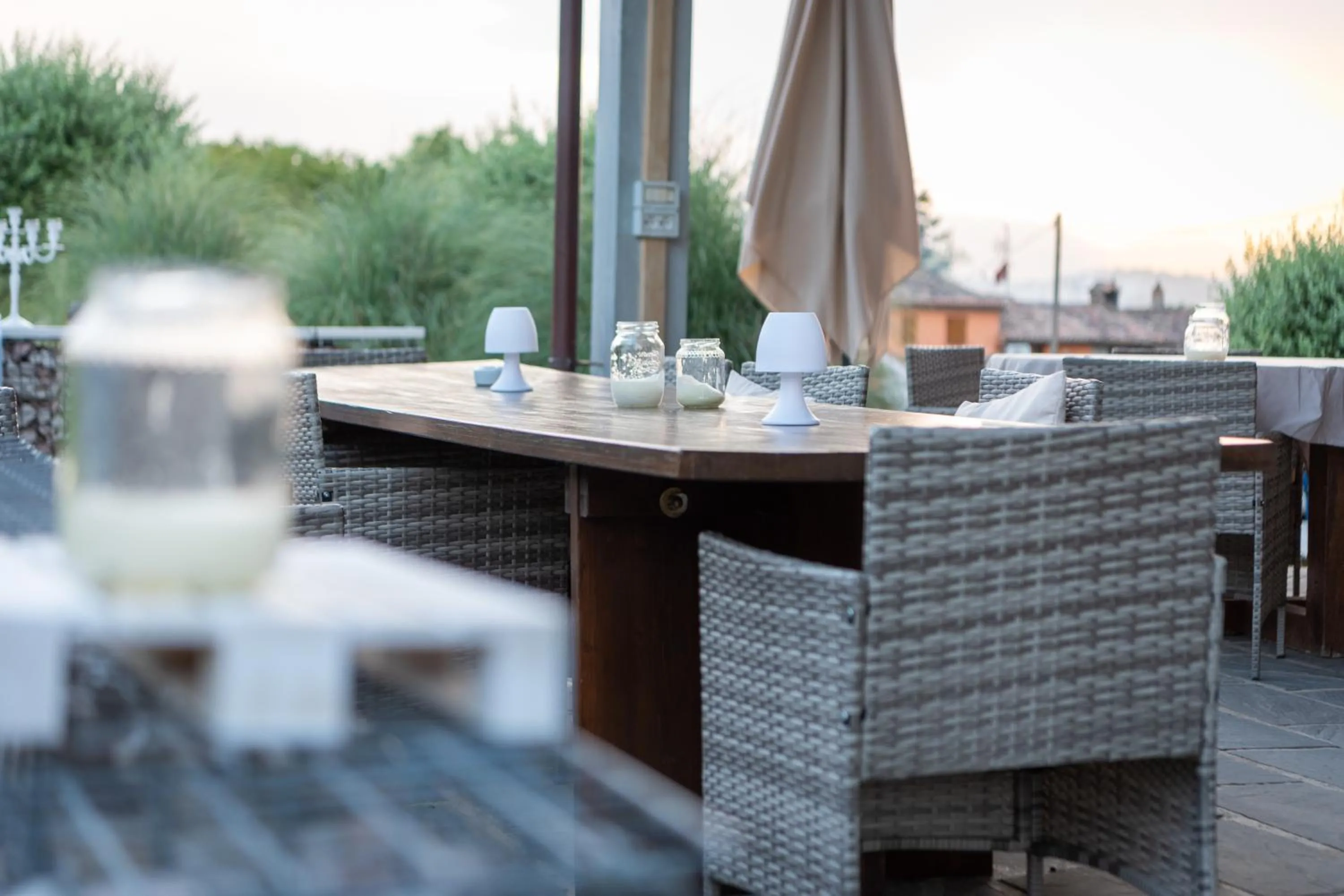 Patio in Casa Grimaldi Hotel & Restaurant tre stelle S