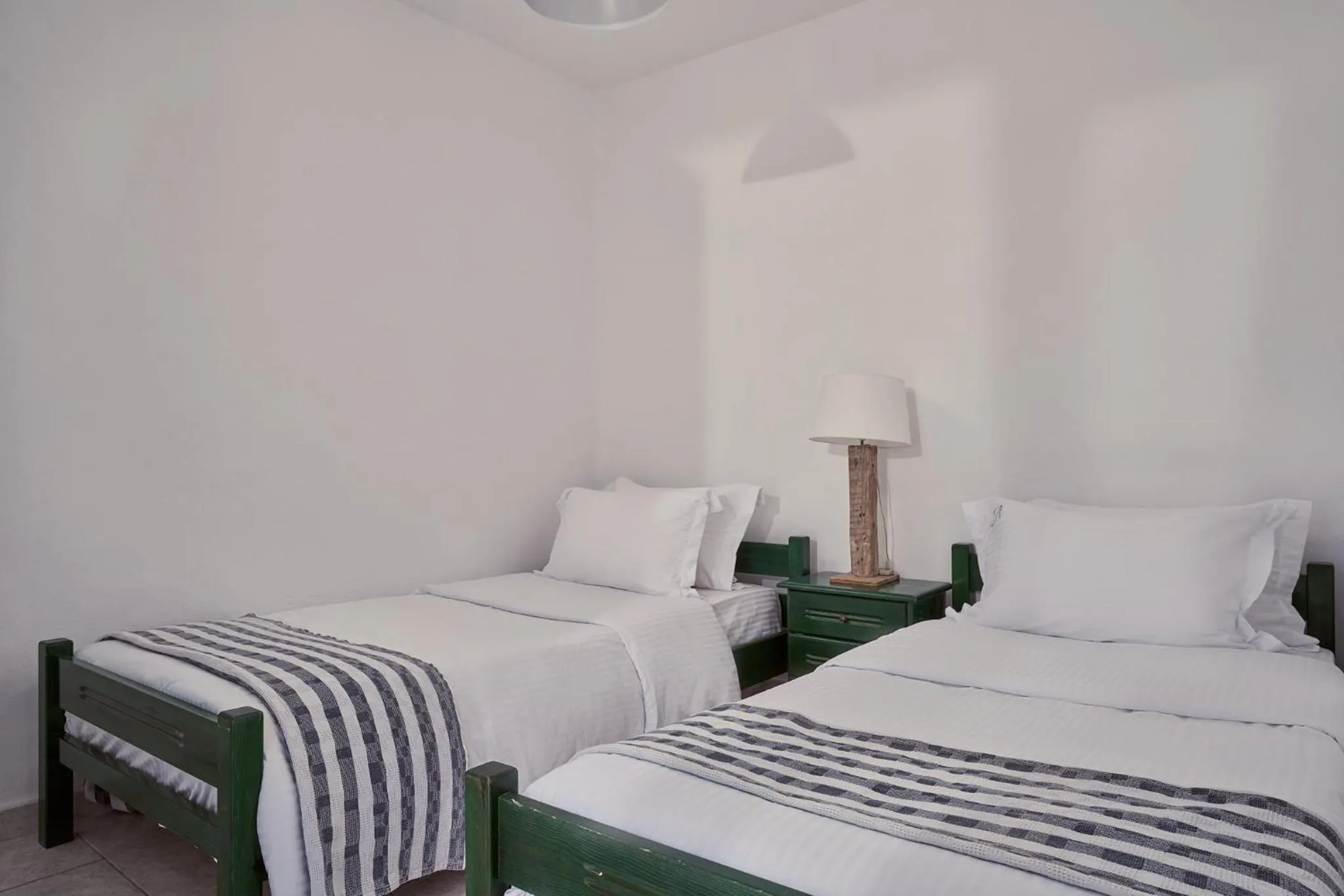 Bed in Amphitheater Cave Houses