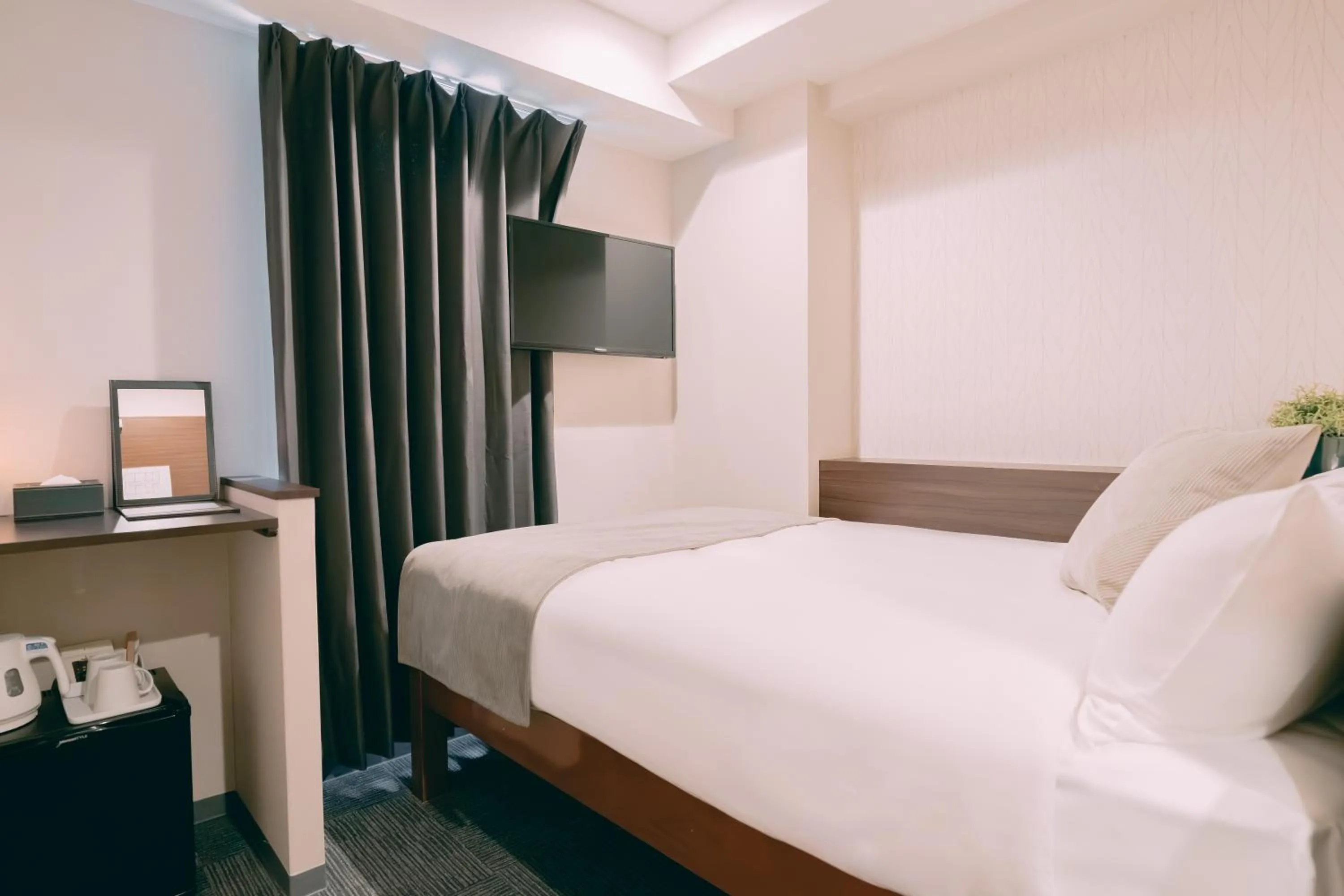 Photo of the whole room, Bed in R Hotel Honmachi