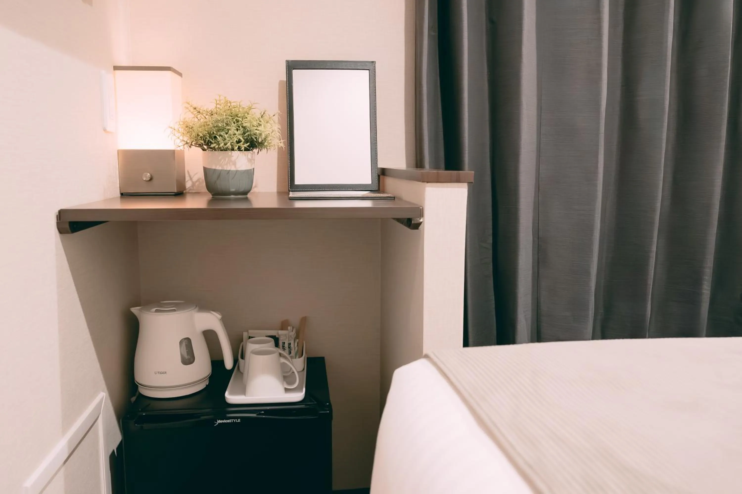 Bed in R Hotel Honmachi