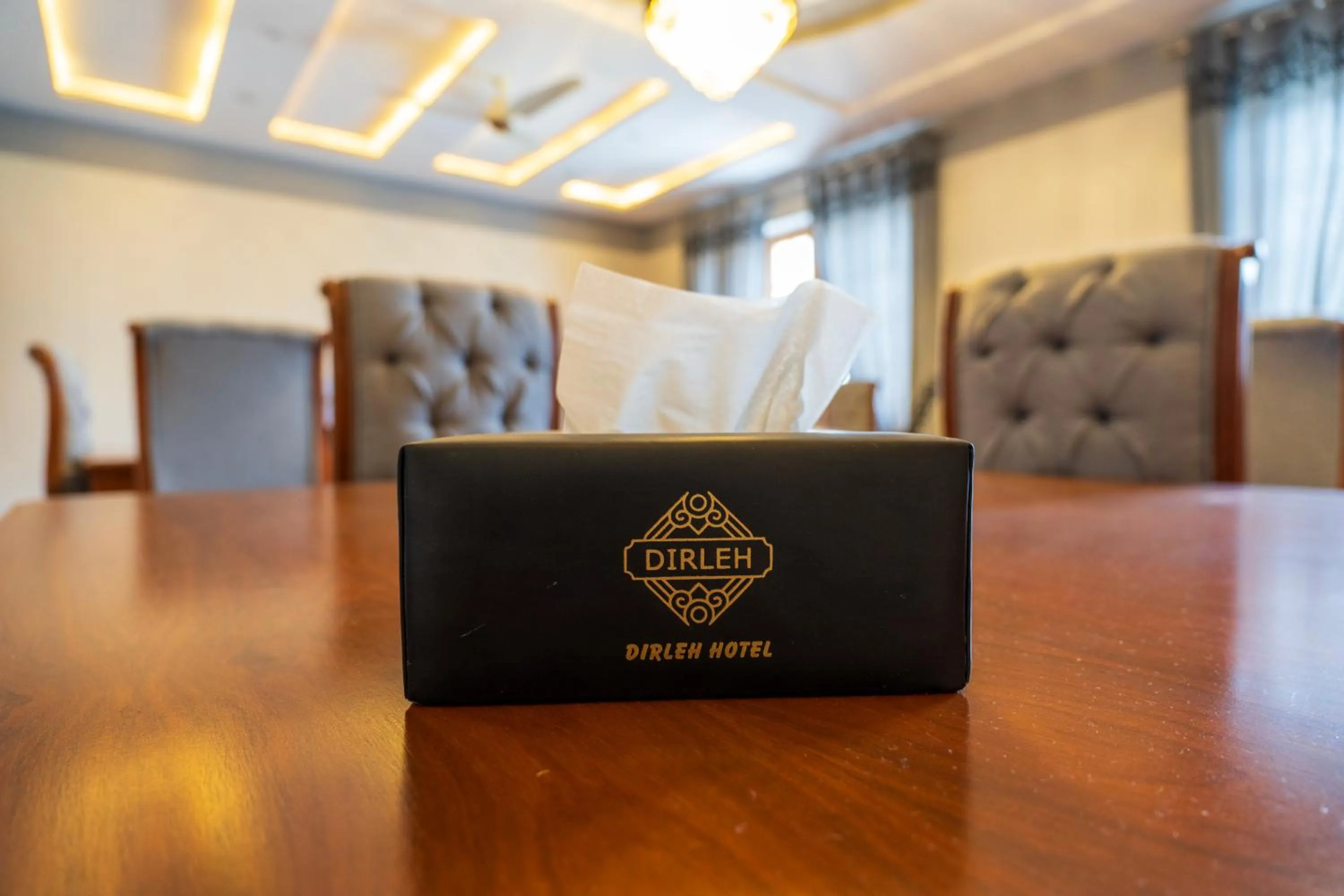 Dining area in Dirleh Hotel