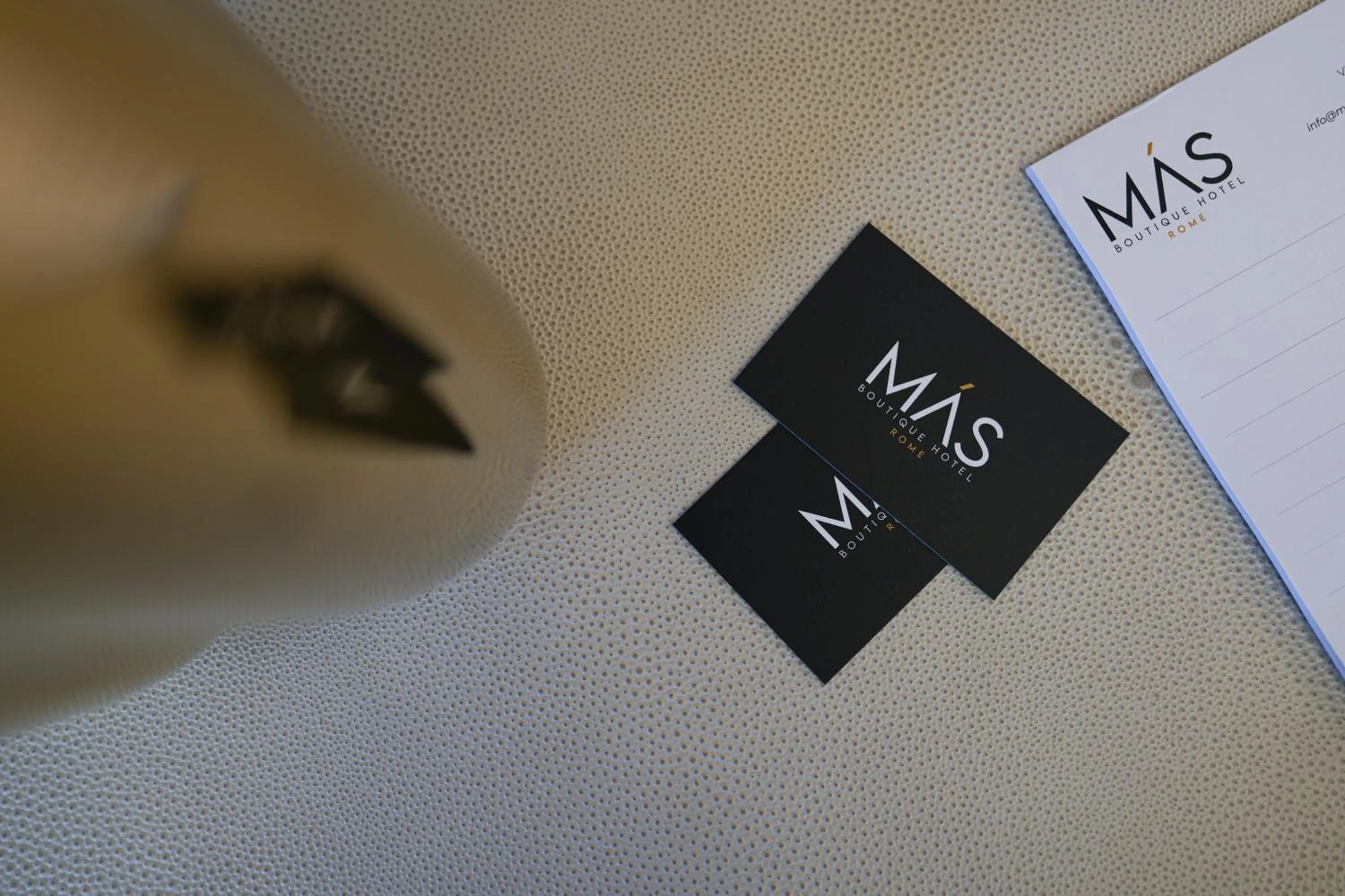 Property logo or sign in Màs Boutique Hotel Rome