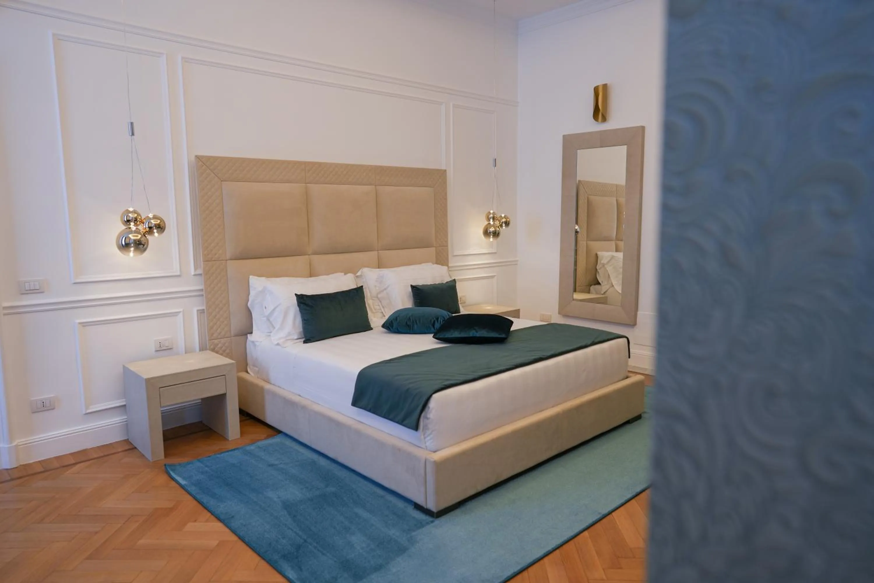 Bed in Màs Boutique Hotel Rome
