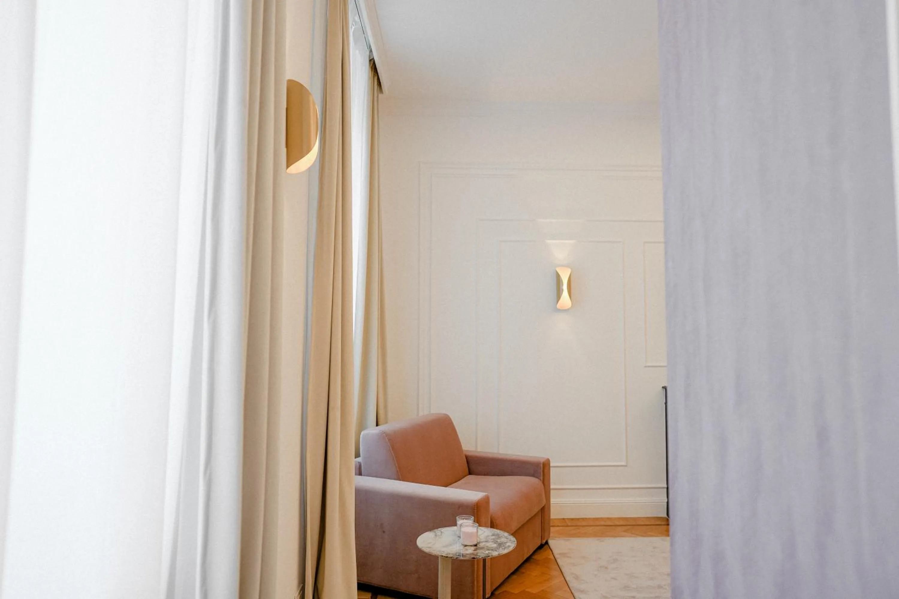 Seating area in Màs Boutique Hotel Rome