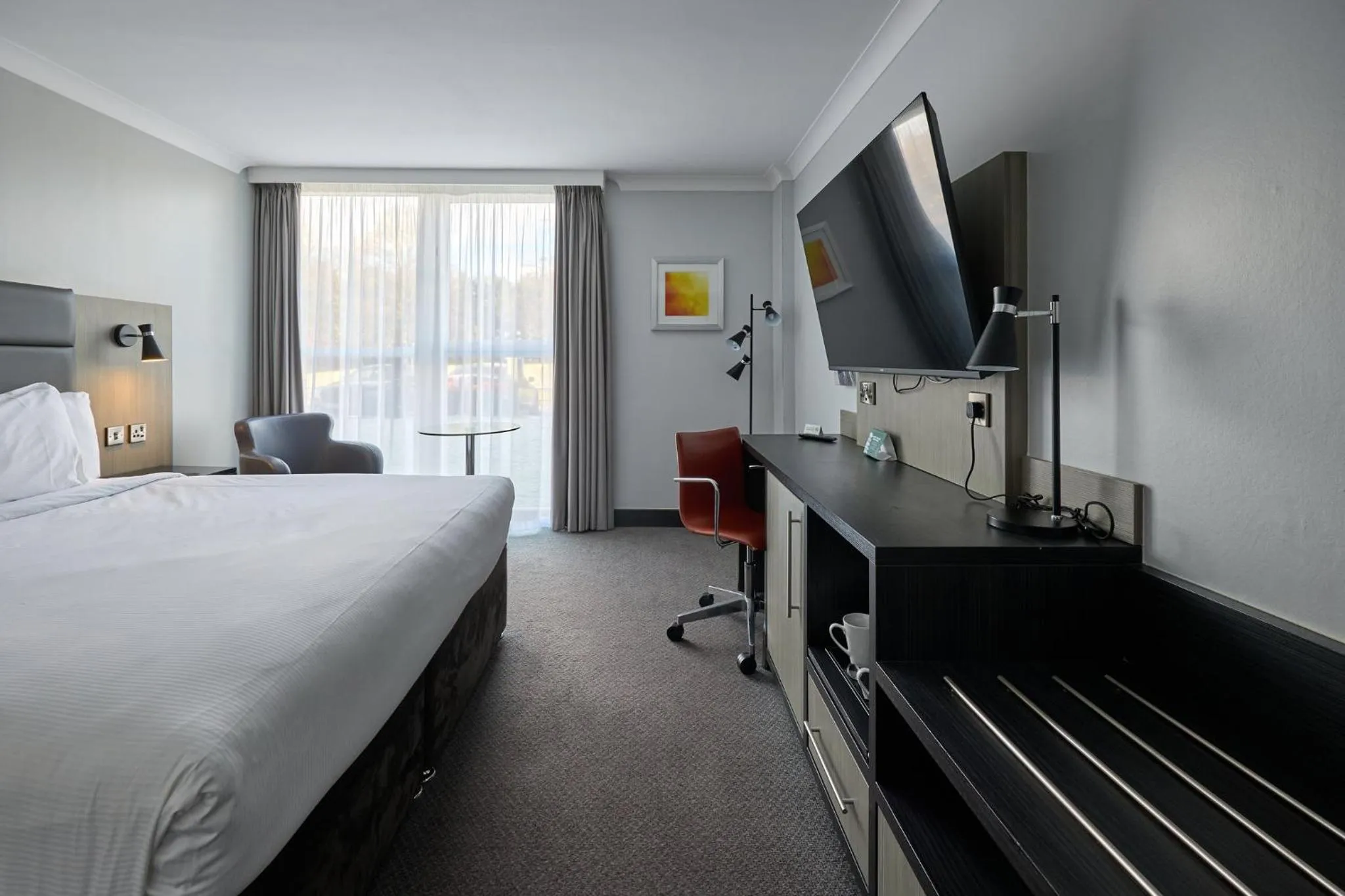 Photo of the whole room, Bed in Holiday Inn Newcastle Gosforth Park by IHG