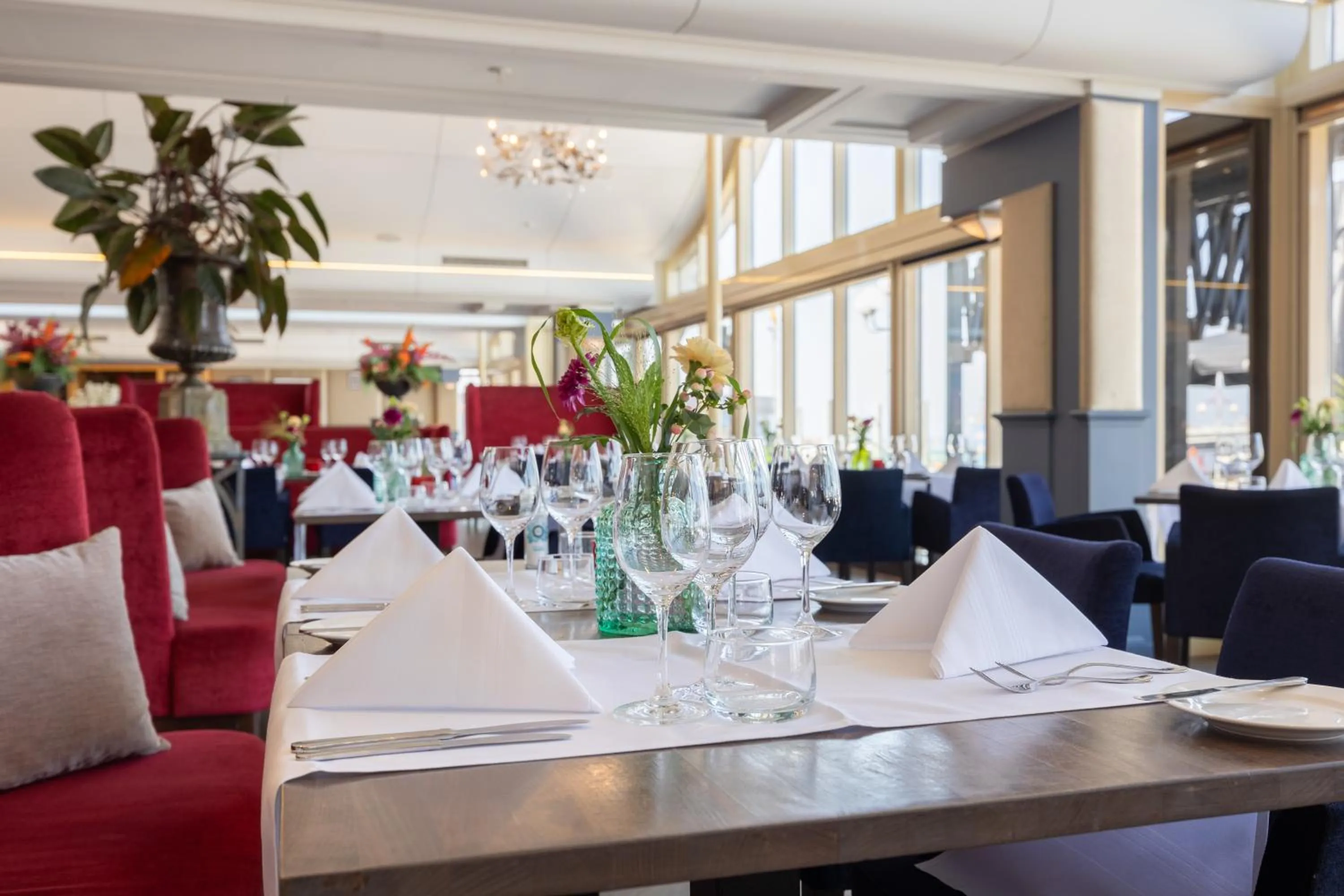 Restaurant/places to eat in Grand Hotel Amrâth Kurhaus The Hague Scheveningen