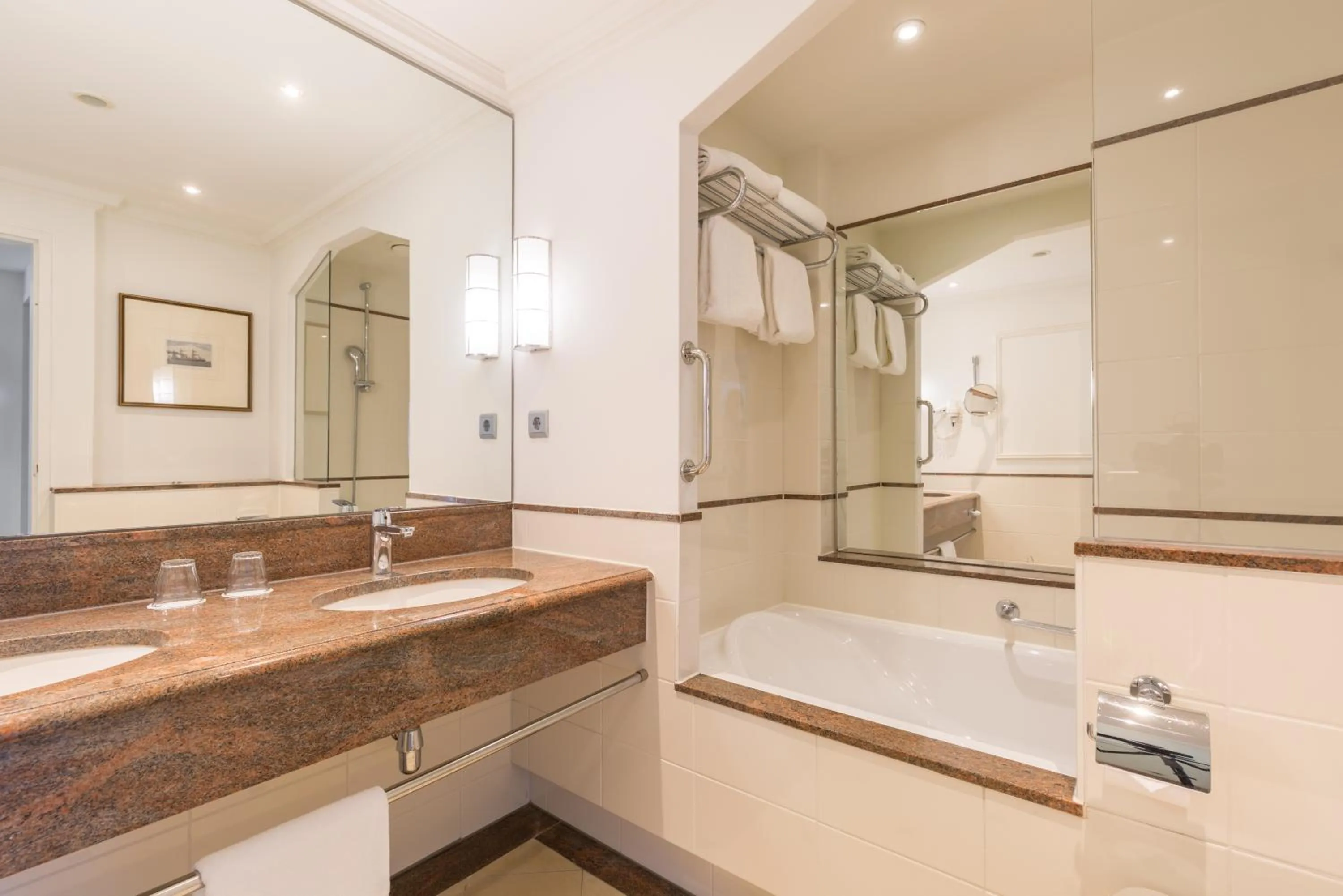 Toilet in Grand Hotel Amrâth Kurhaus The Hague Scheveningen