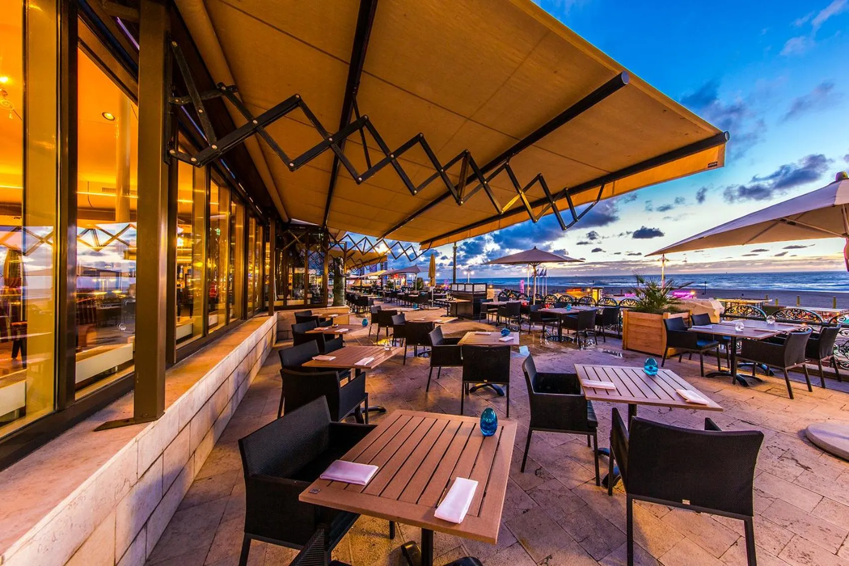 Balcony/Terrace in Grand Hotel Amrâth Kurhaus The Hague Scheveningen