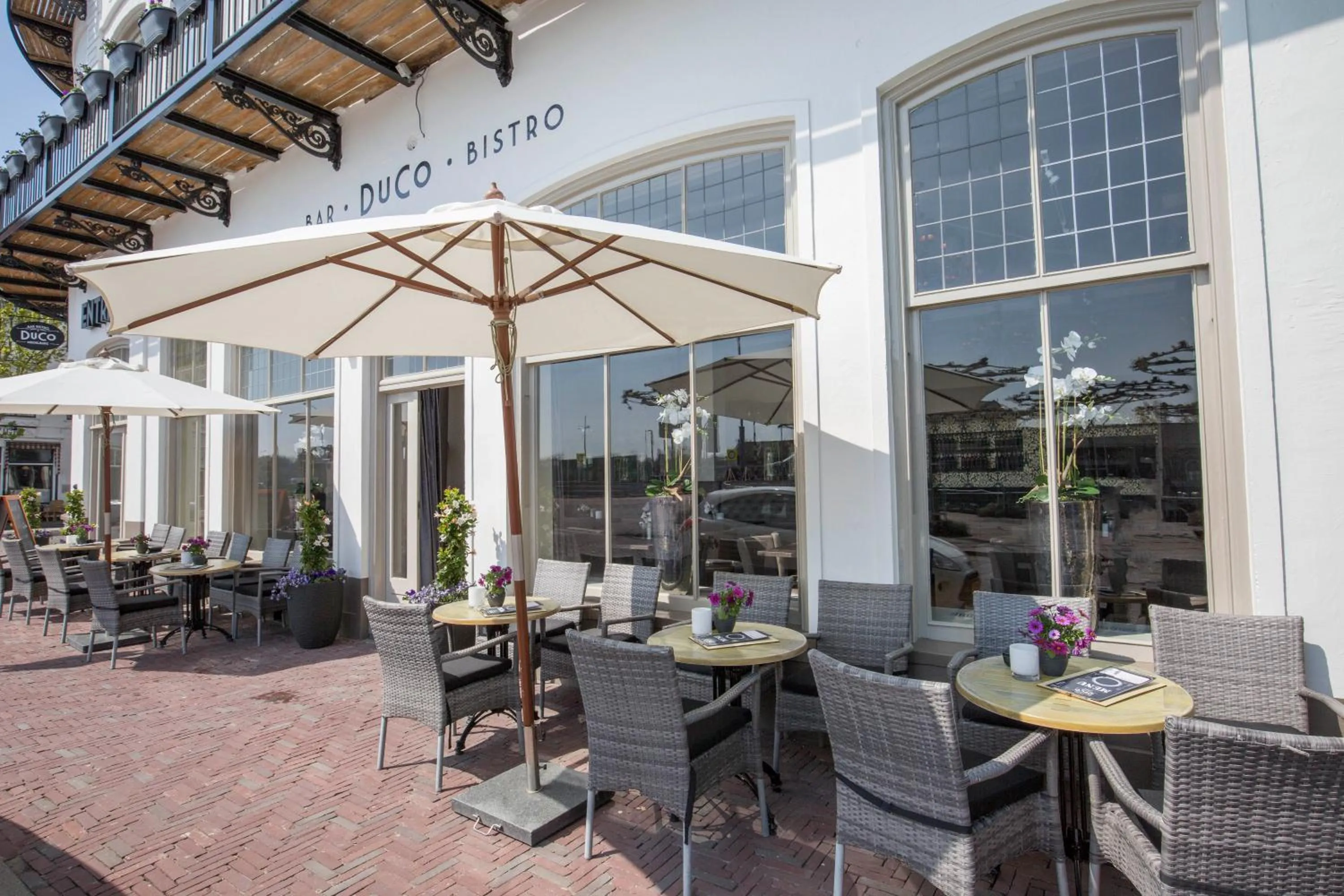 Balcony/Terrace in Fletcher Hotel-Restaurant Middelburg
