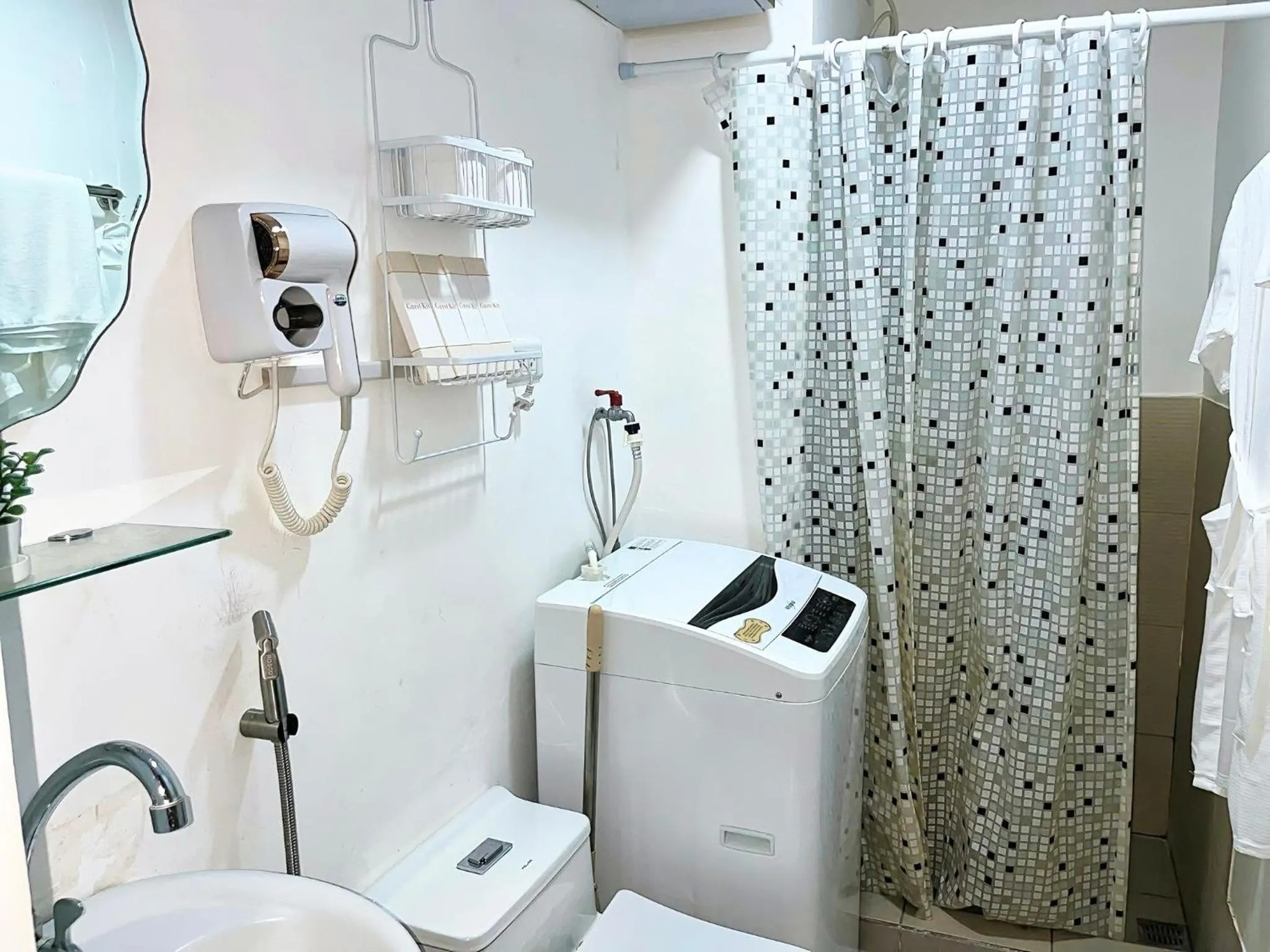 Bathroom in Cozy Belle Suite Relaxing Place at SMDC Hope Residences