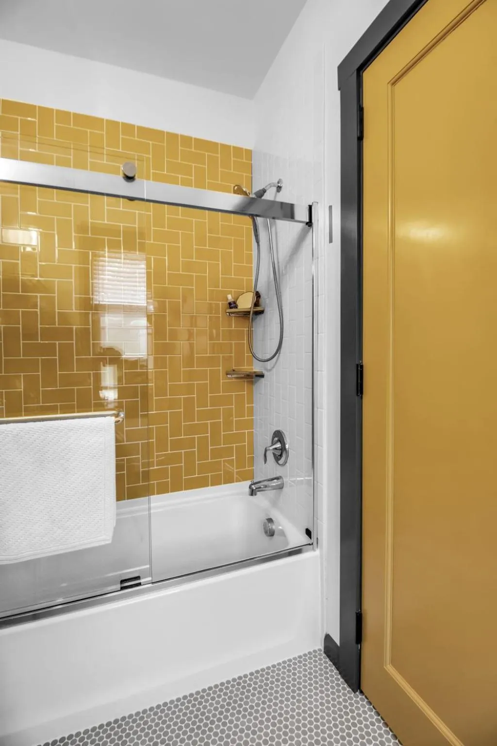 Shower in Webber Hotel