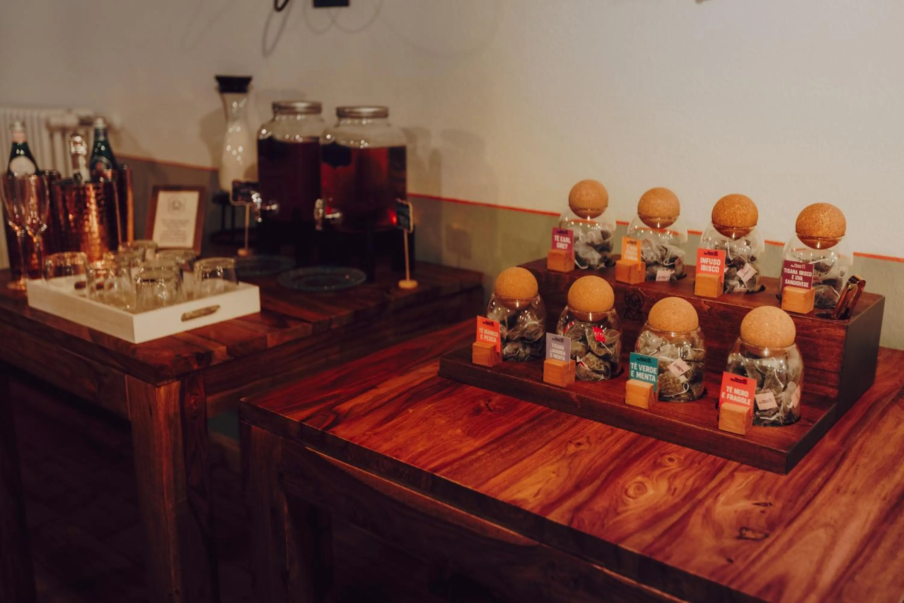 Food and drinks in Locanda La Brenva - Estella Hotel Collection & Experience