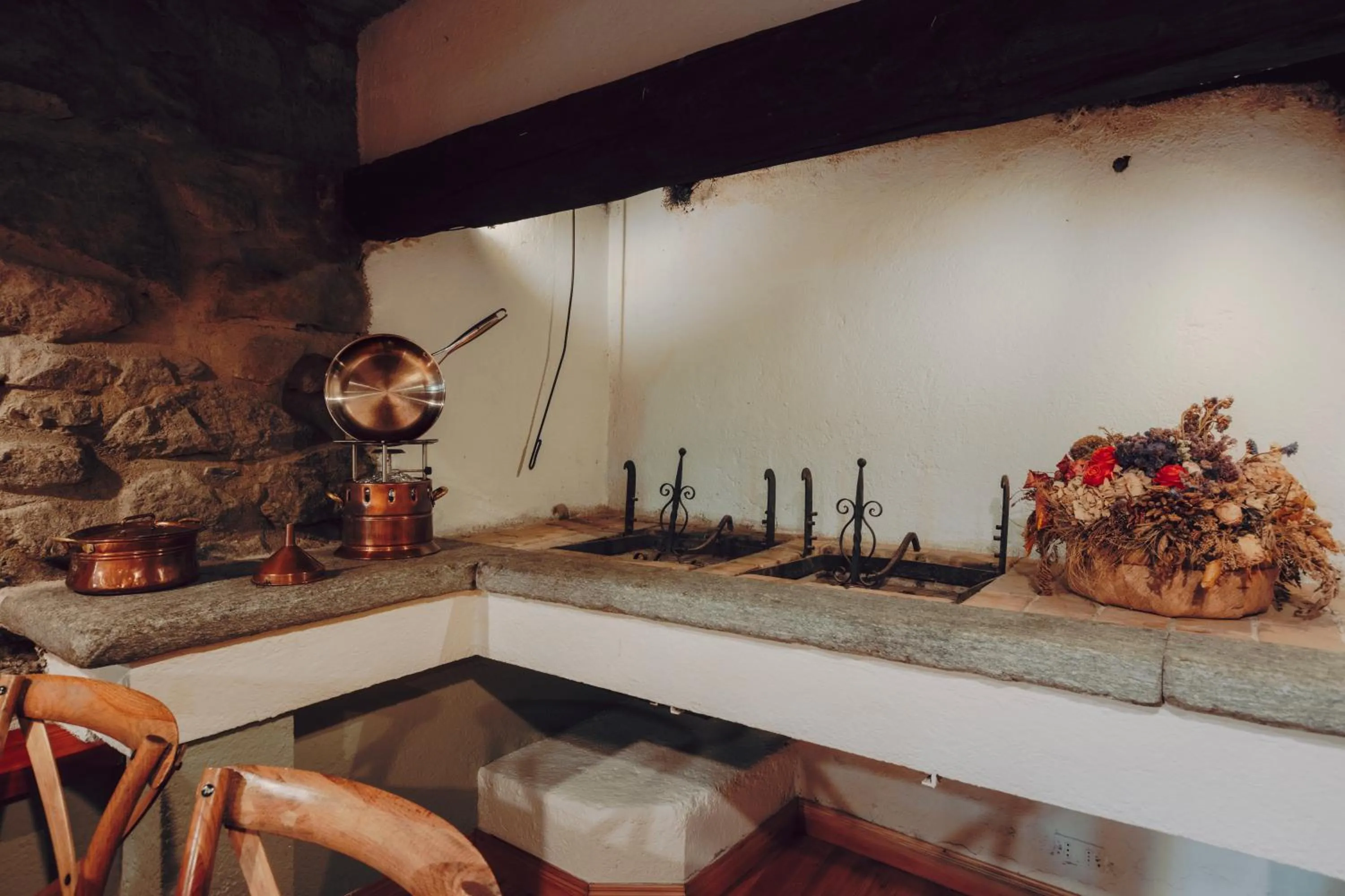 Kitchen or kitchenette in Locanda La Brenva - Estella Hotel Collection & Experience