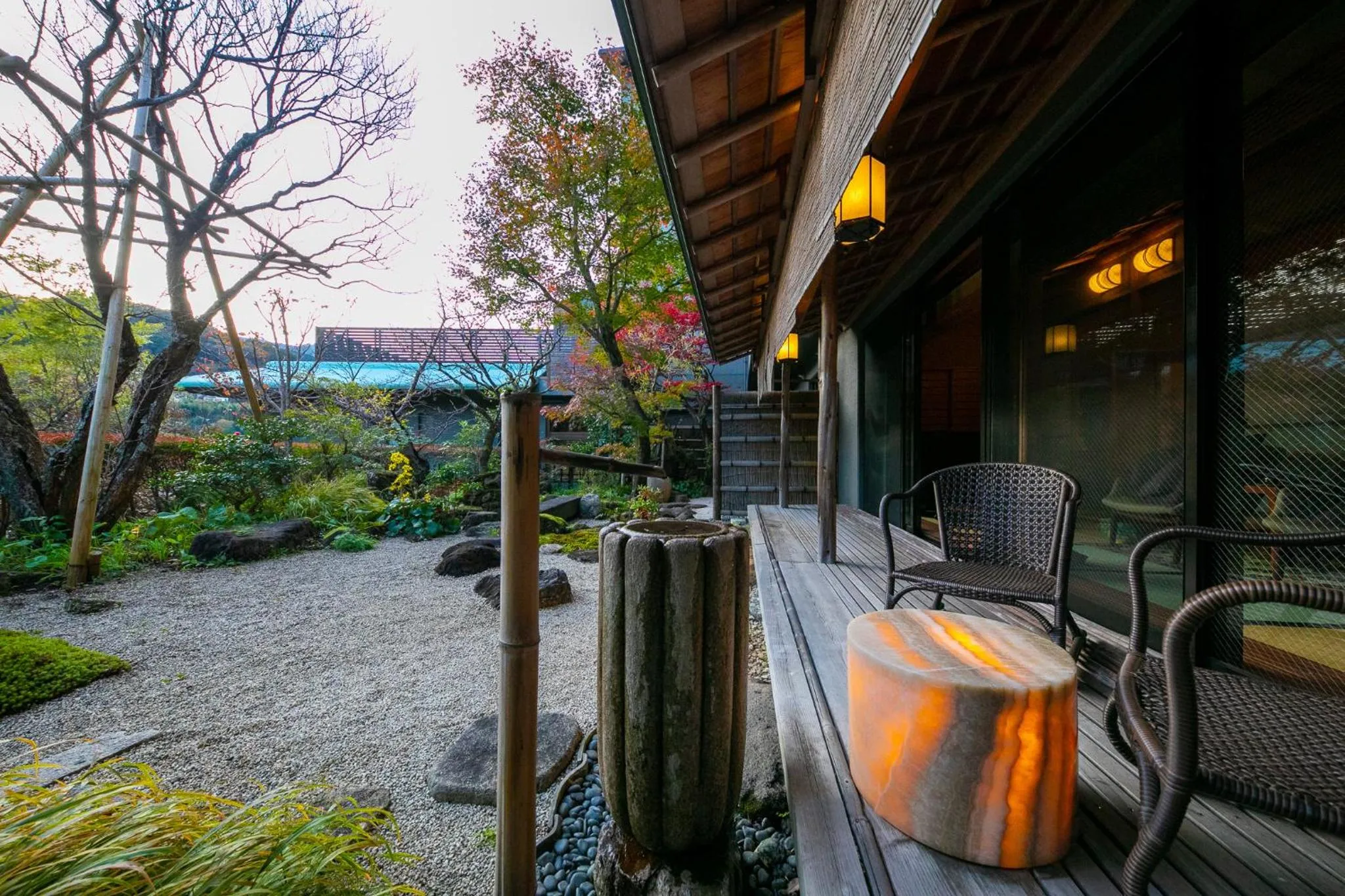 Garden in Fukiya Ryokan