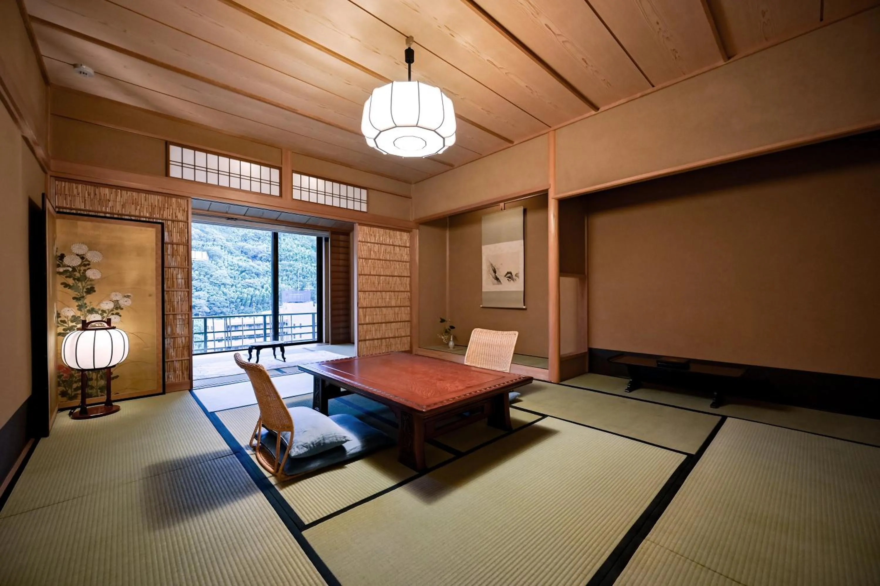 Living room in Fukiya Ryokan