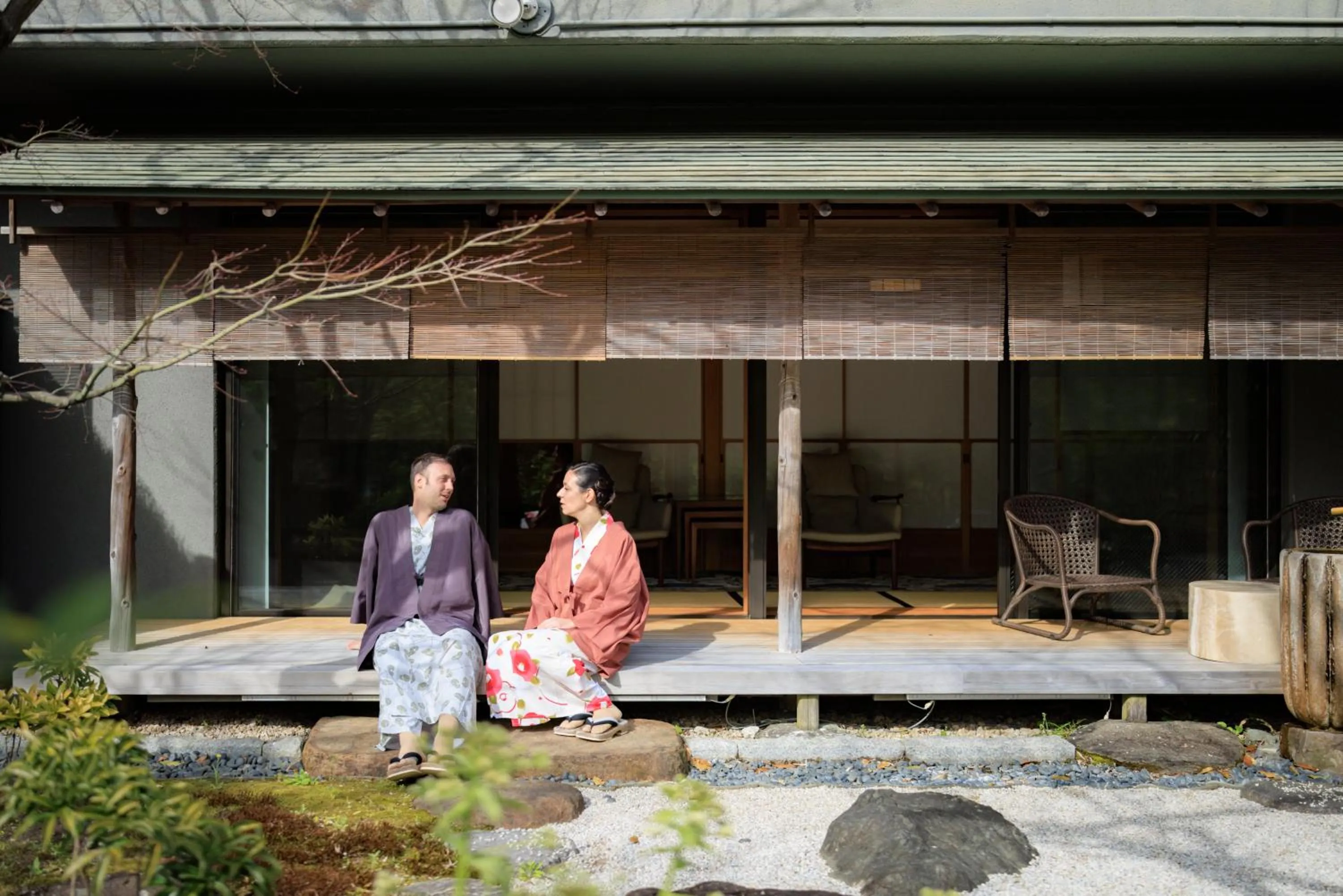 Balcony/Terrace in Fukiya Ryokan