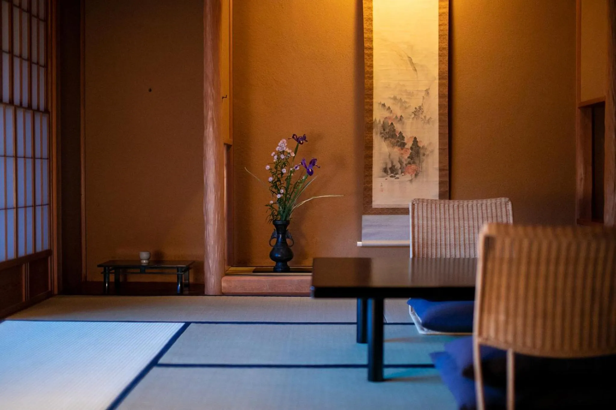 Living room in Fukiya Ryokan