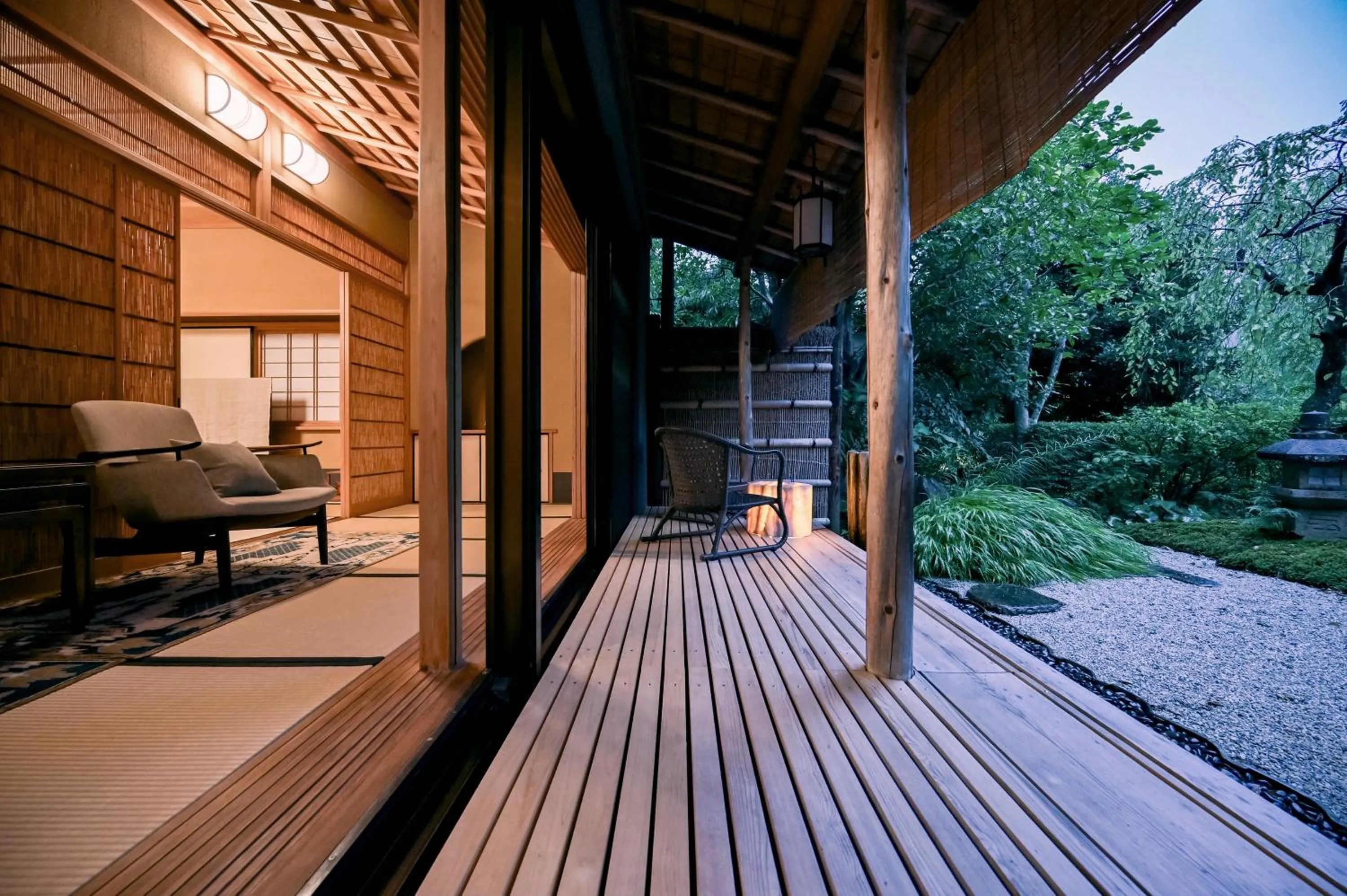 Garden in Fukiya Ryokan