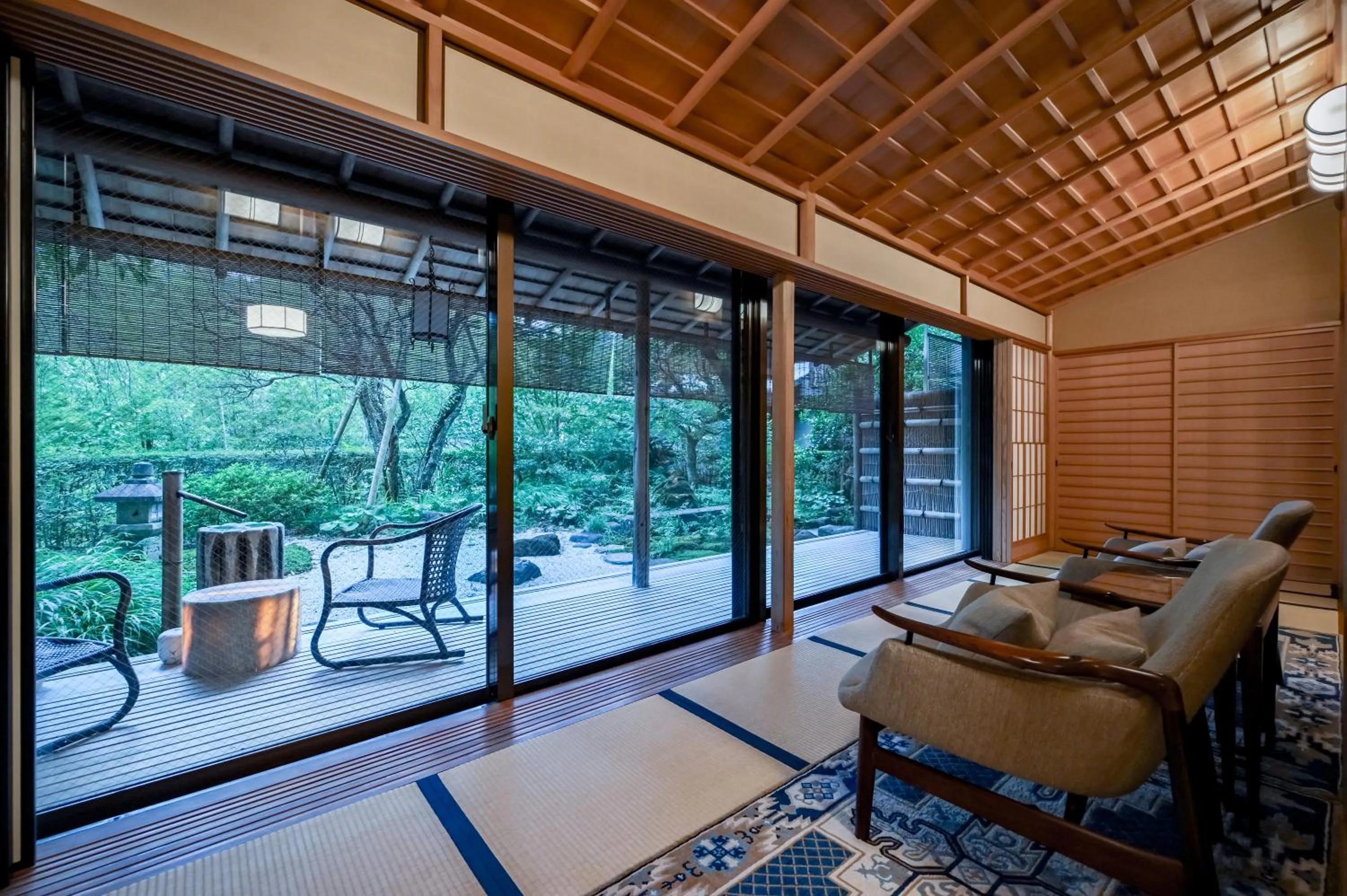 Garden in Fukiya Ryokan