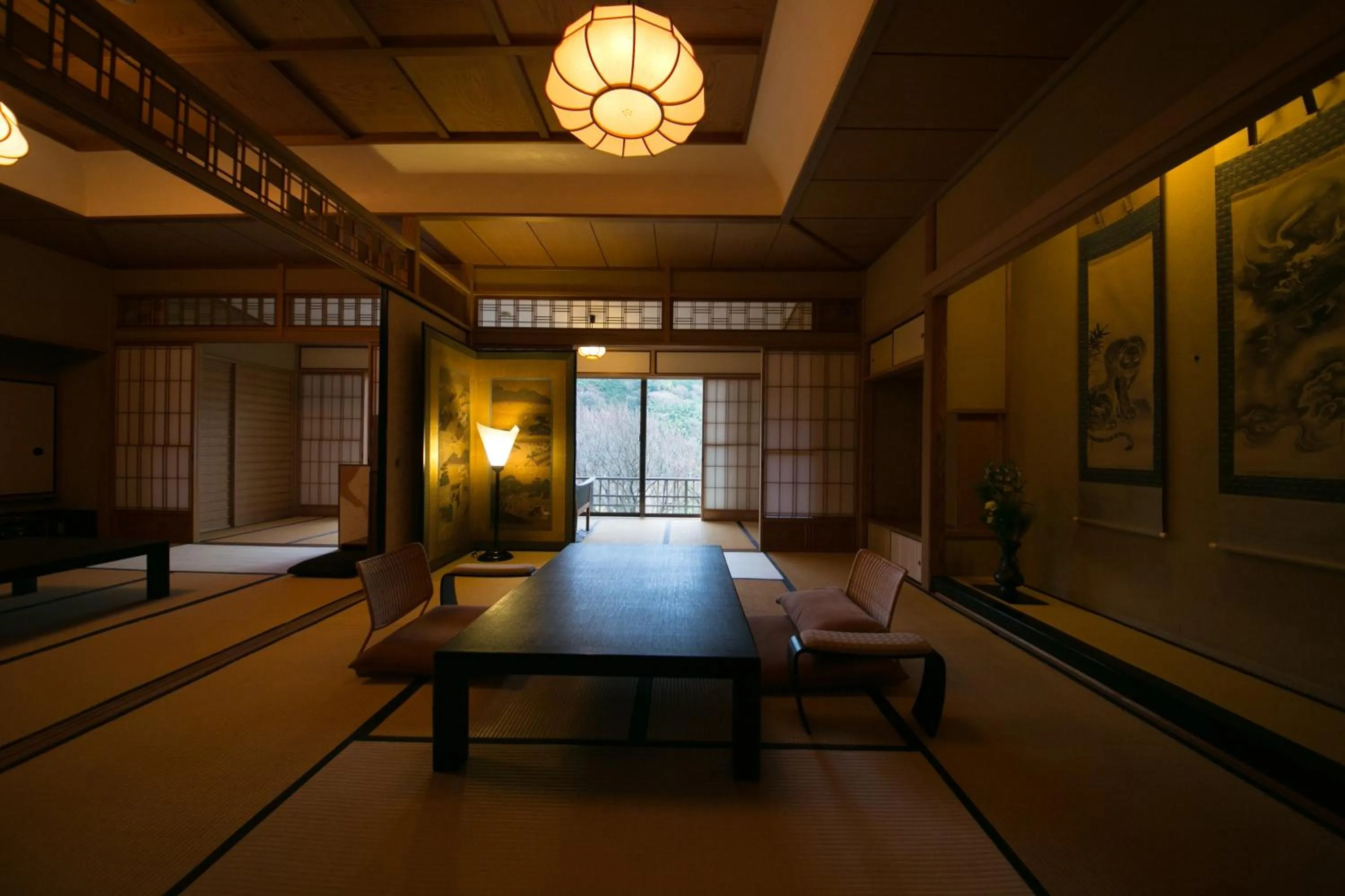 Living room in Fukiya Ryokan