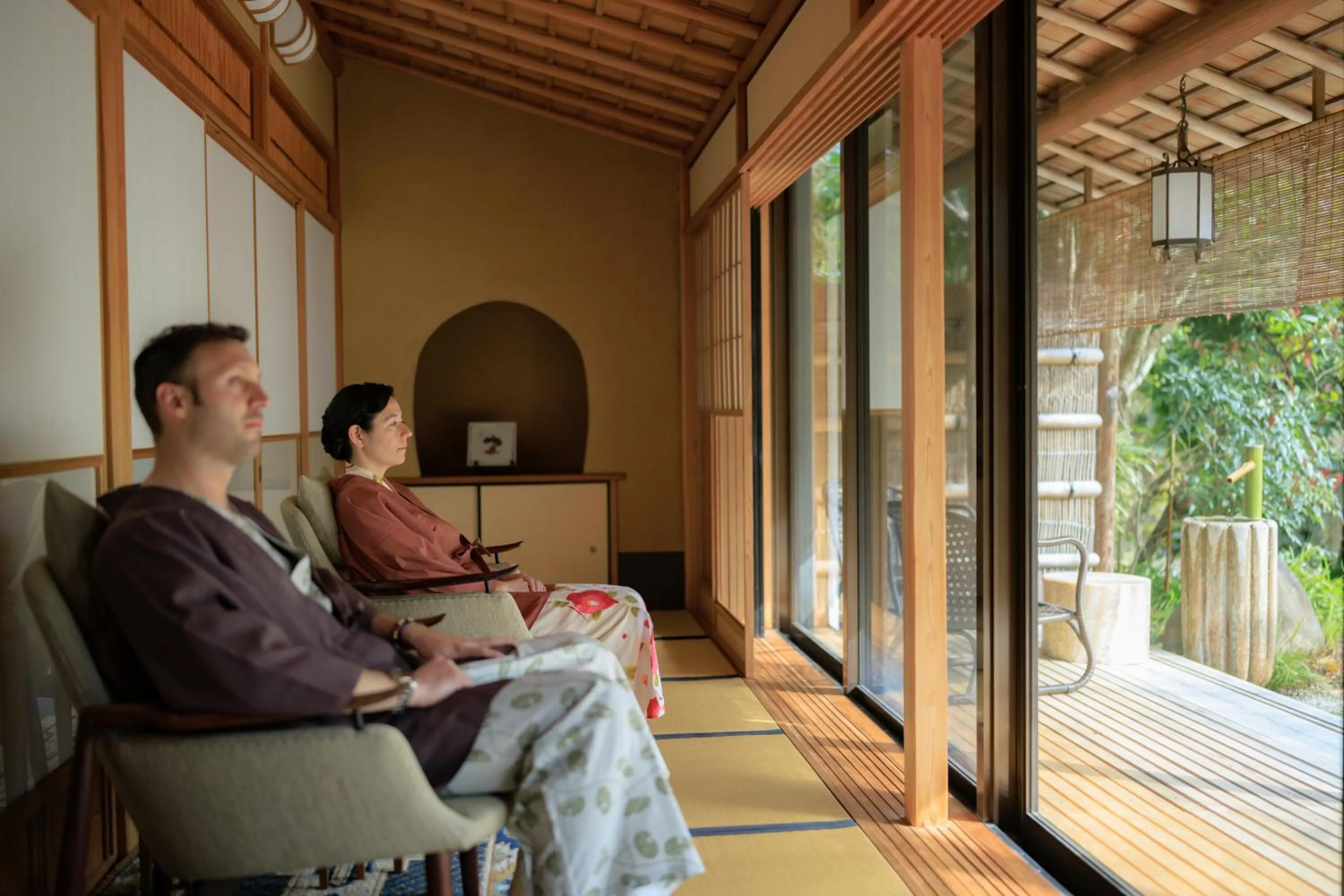Balcony/Terrace in Fukiya Ryokan