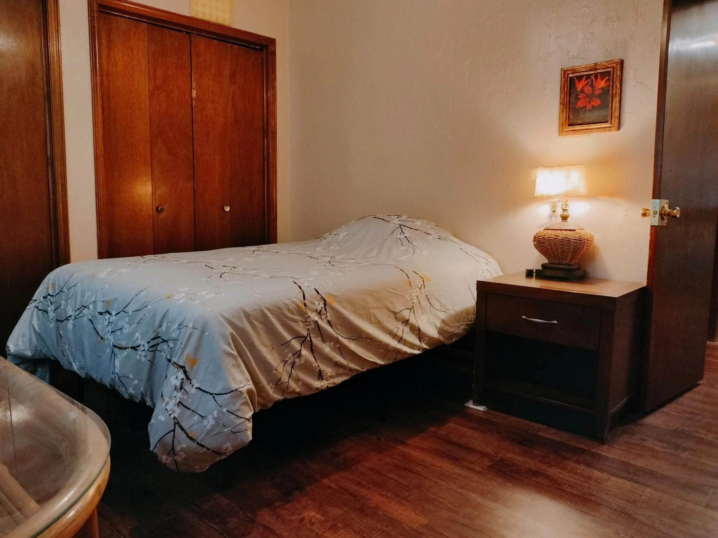 Bed in Golden Sunflower's Apt D