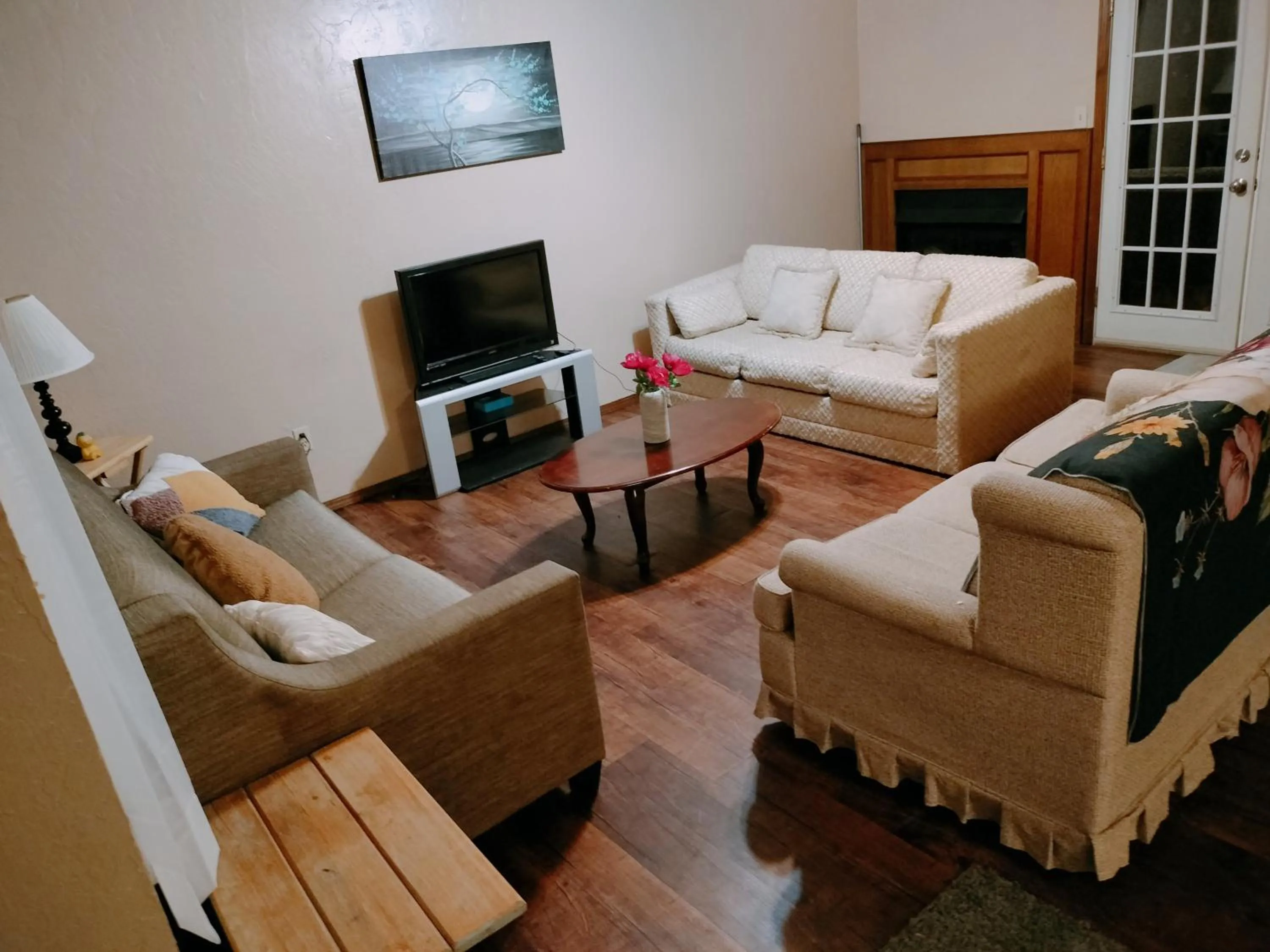 Bed in Golden Sunflower's Apt D