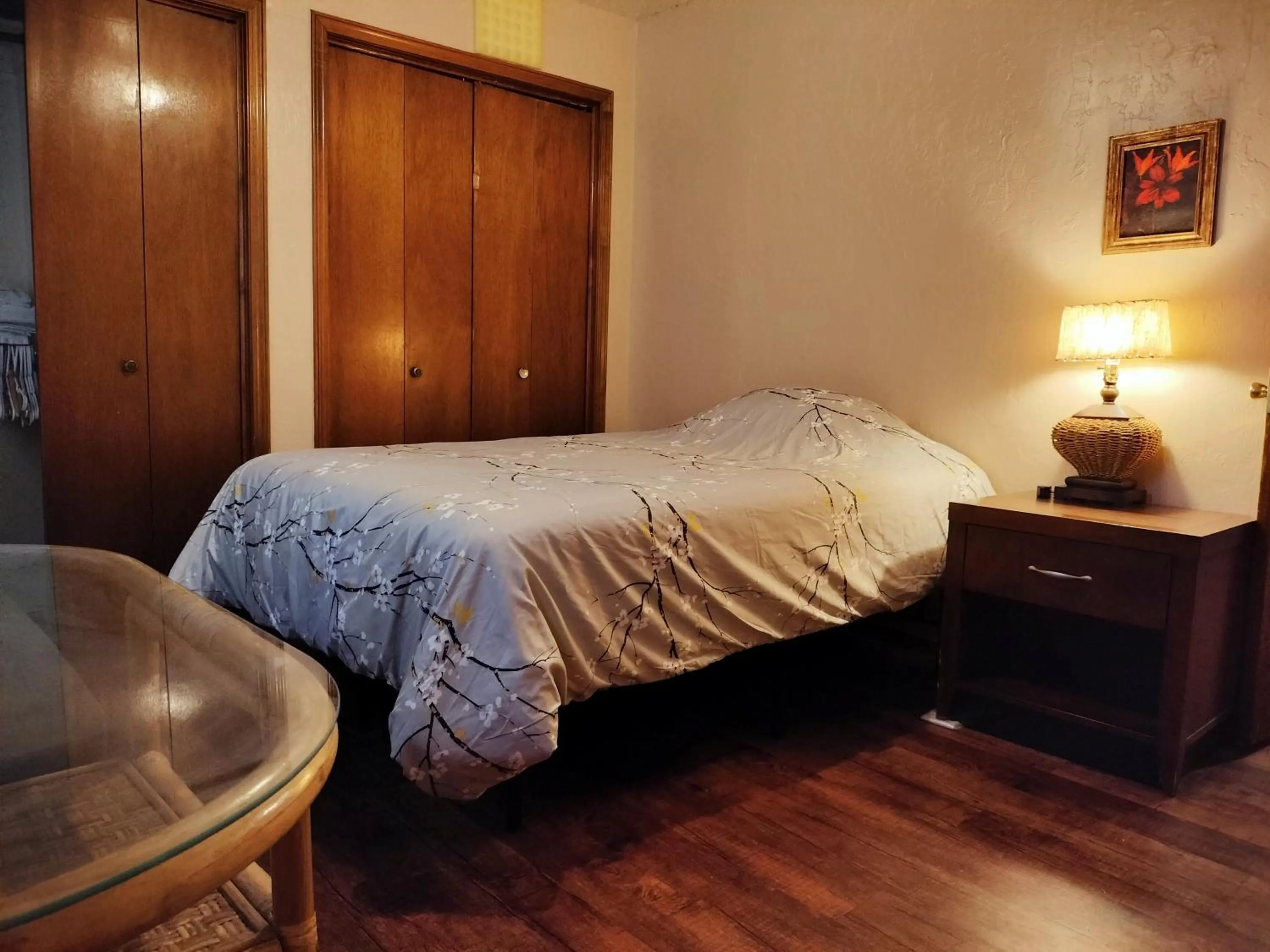 Bed in Golden Sunflower's Apt D