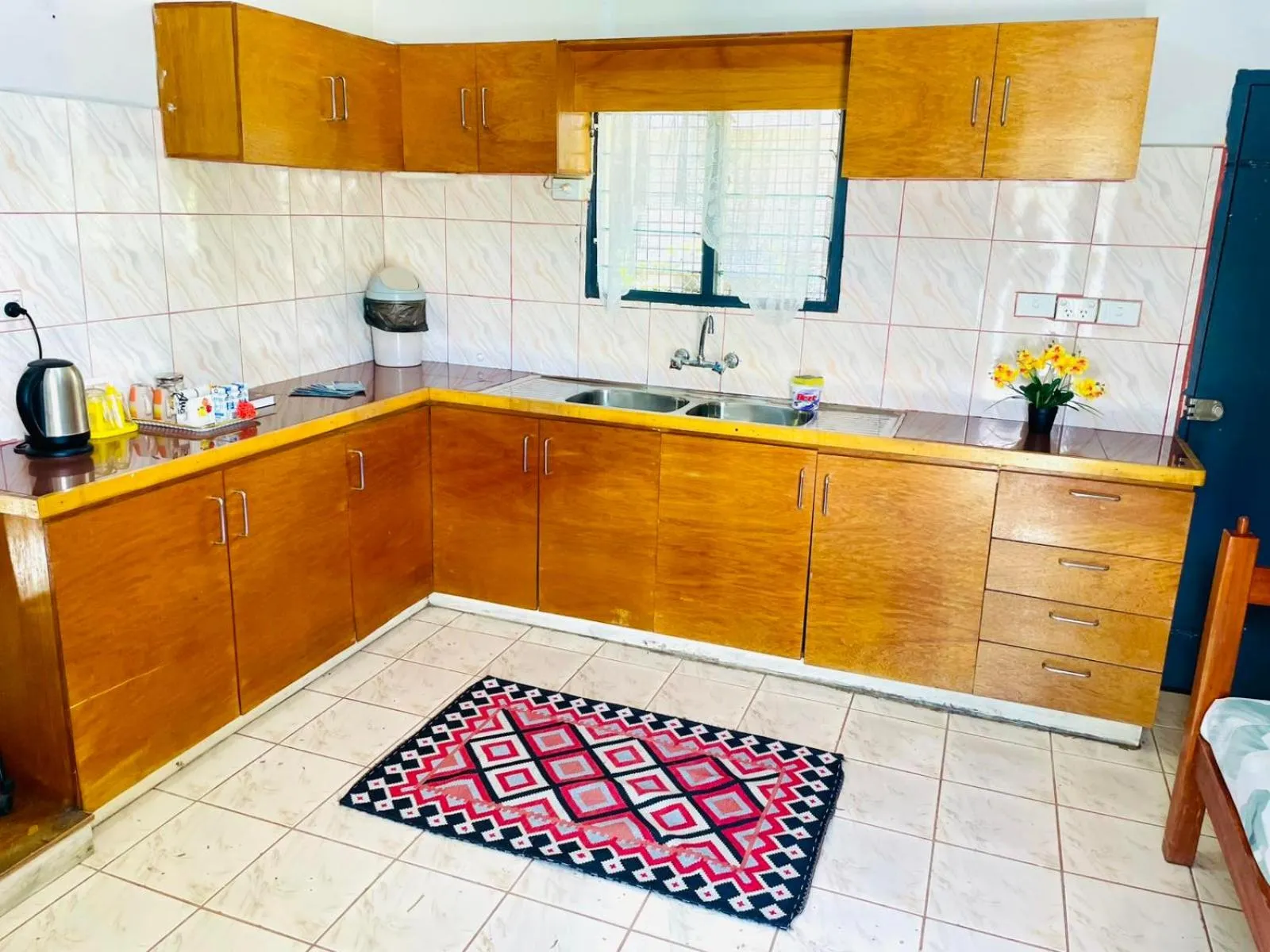 Garden view in The Ideal Bed & Breakfast