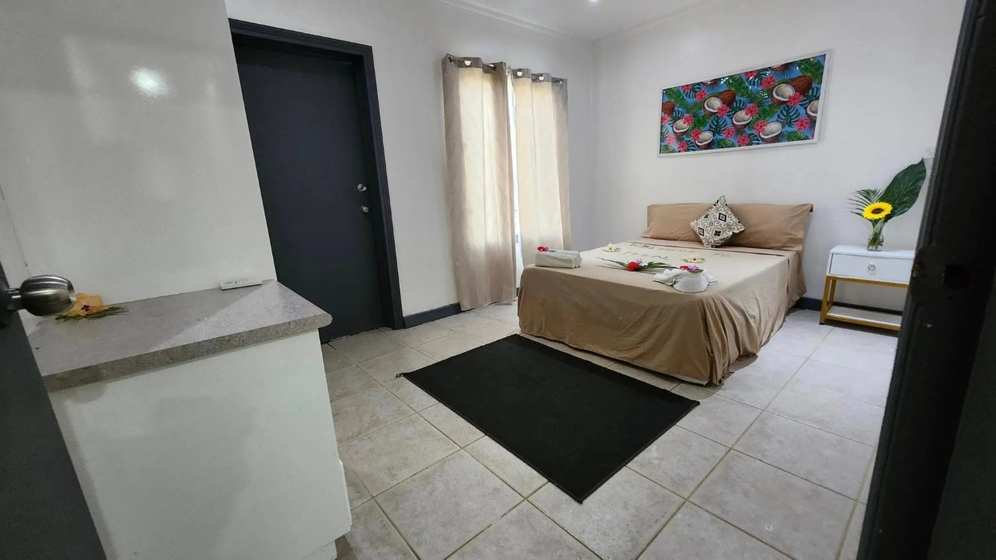 Bed in The Ideal Bed & Breakfast