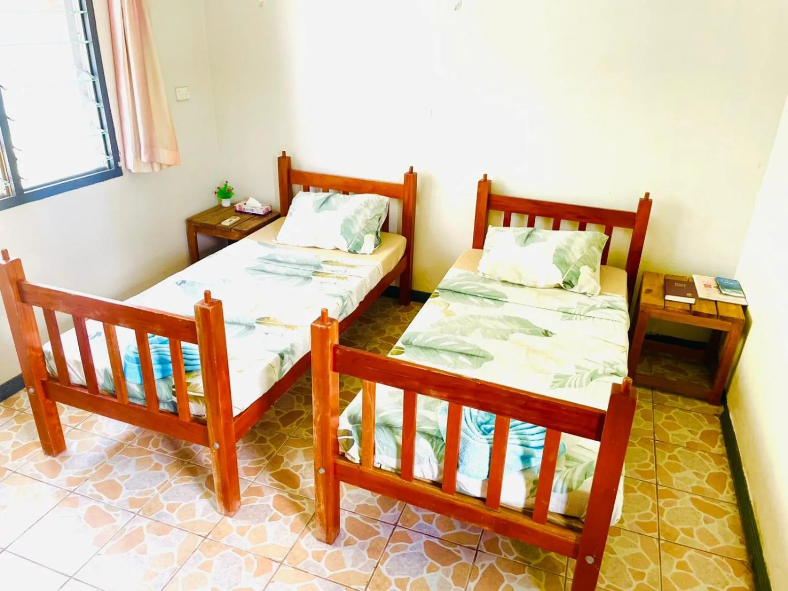 Bed in The Ideal Bed & Breakfast