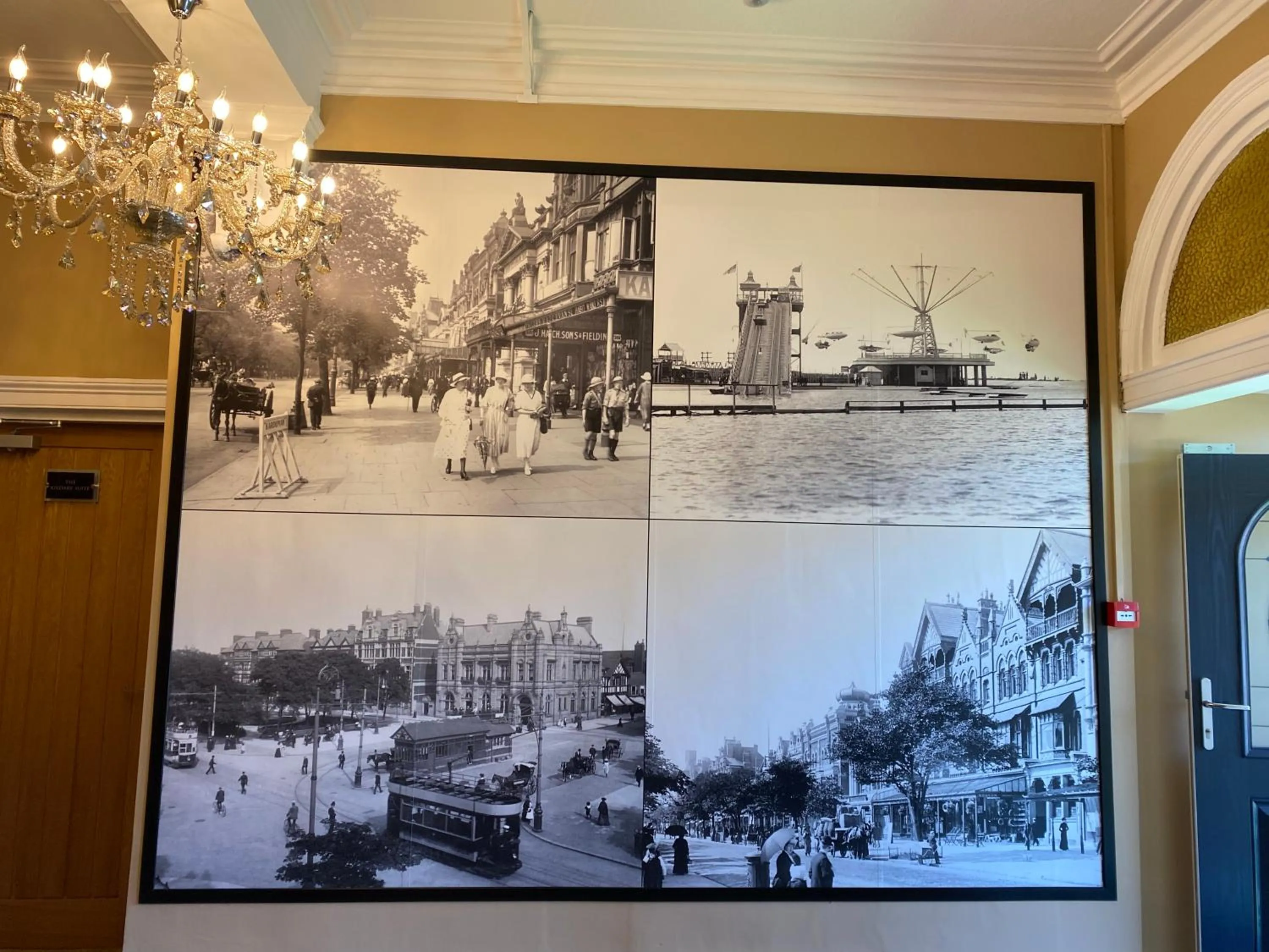 Decorative detail in The New Talbot Hotel