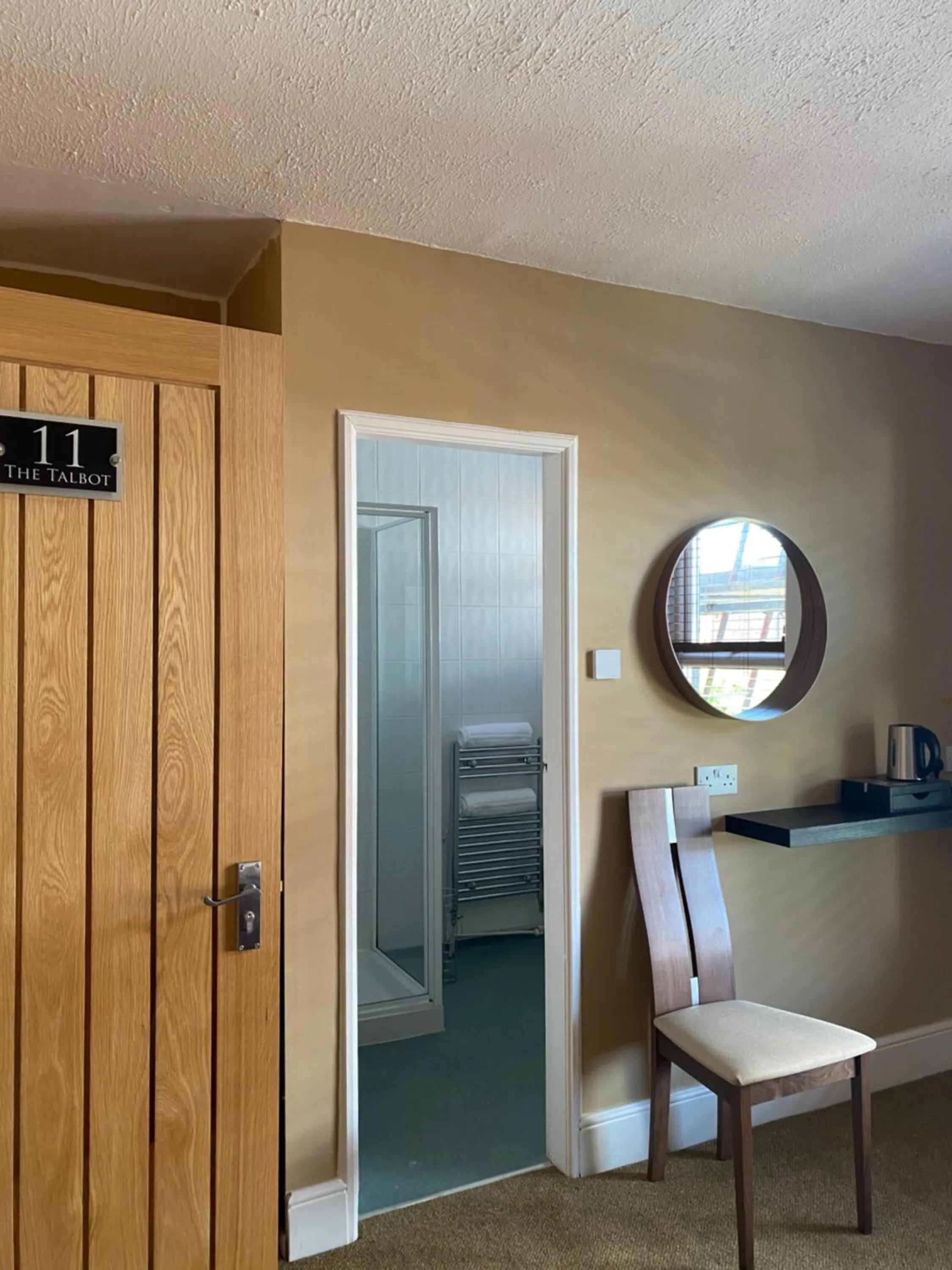 Bedroom in The New Talbot Hotel