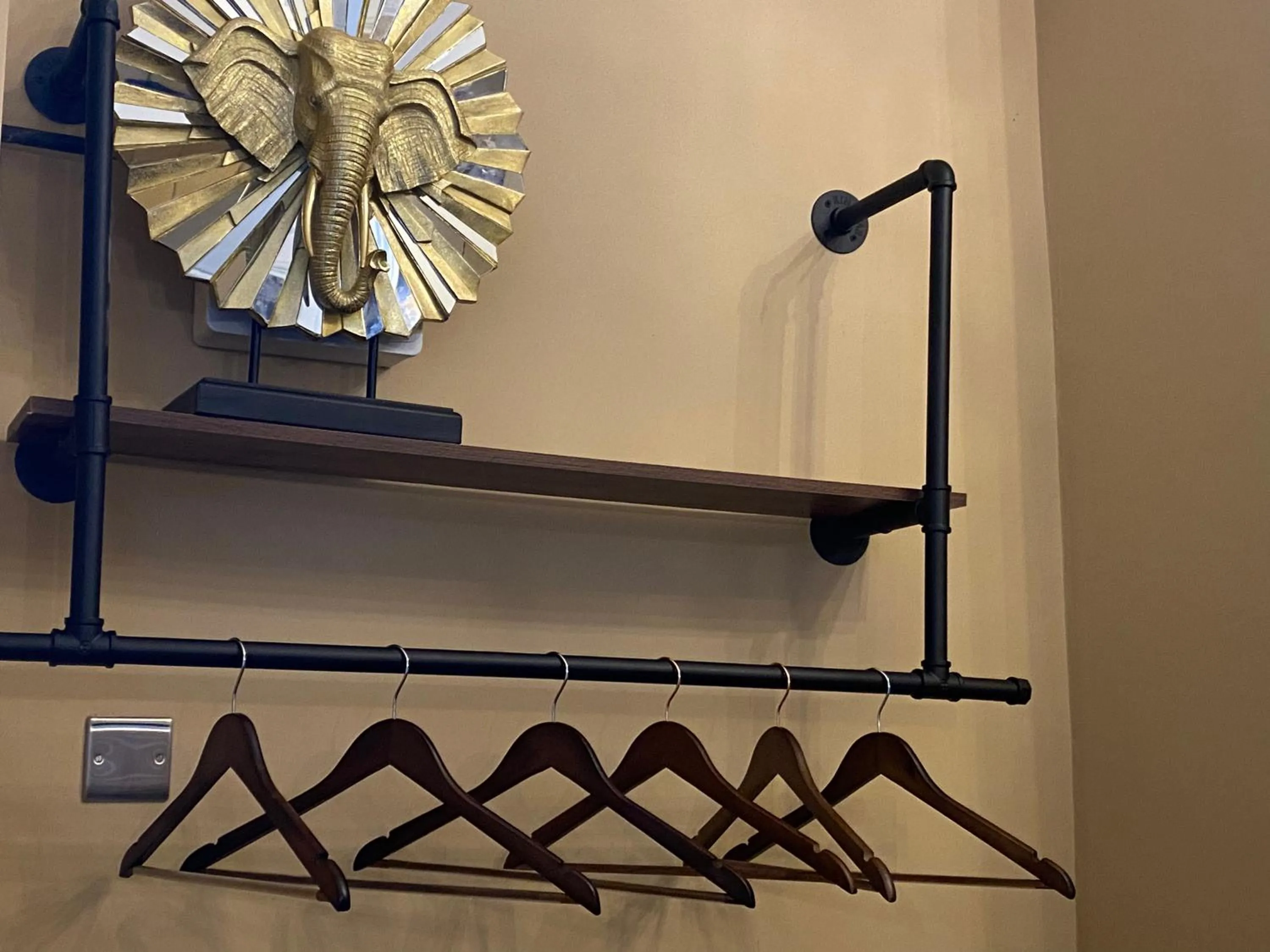 wardrobe in The New Talbot Hotel