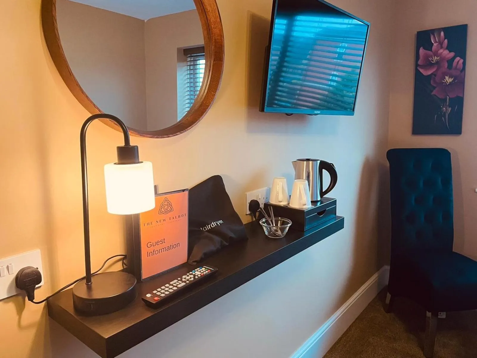 TV and multimedia in The New Talbot Hotel