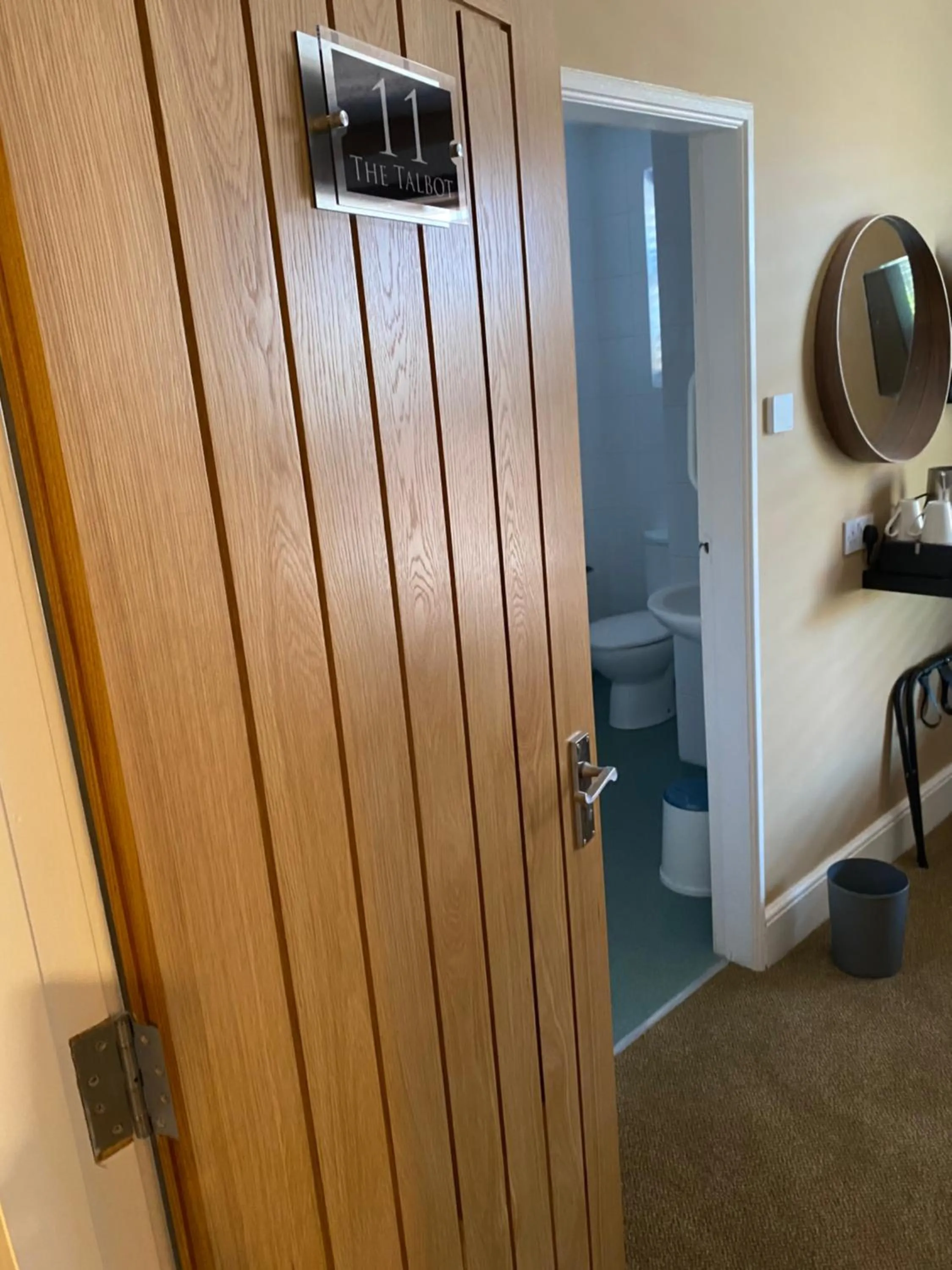 Bedroom in The New Talbot Hotel