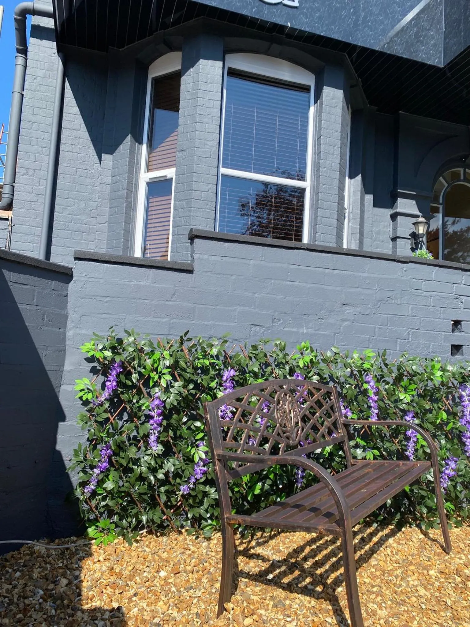 Patio in The New Talbot Hotel