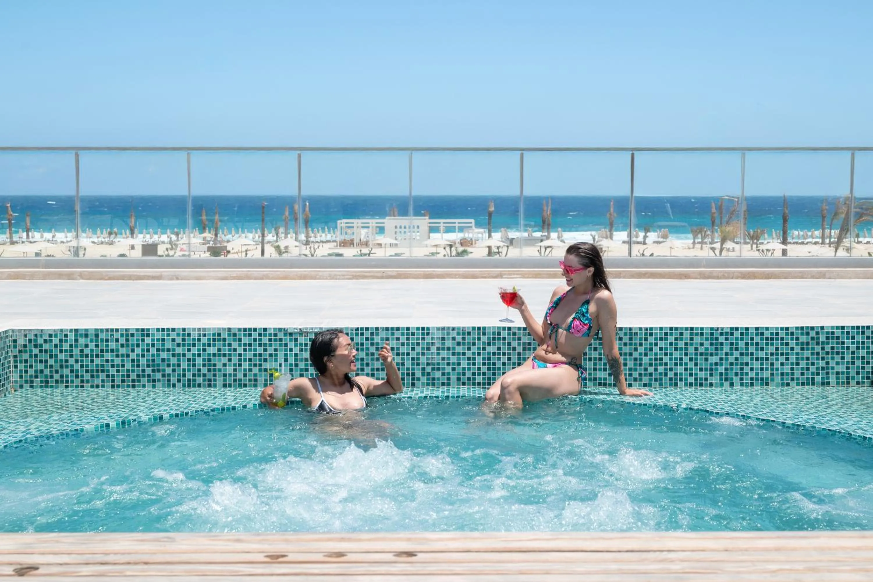 Swimming pool in Cleopatra Sidi Heneish