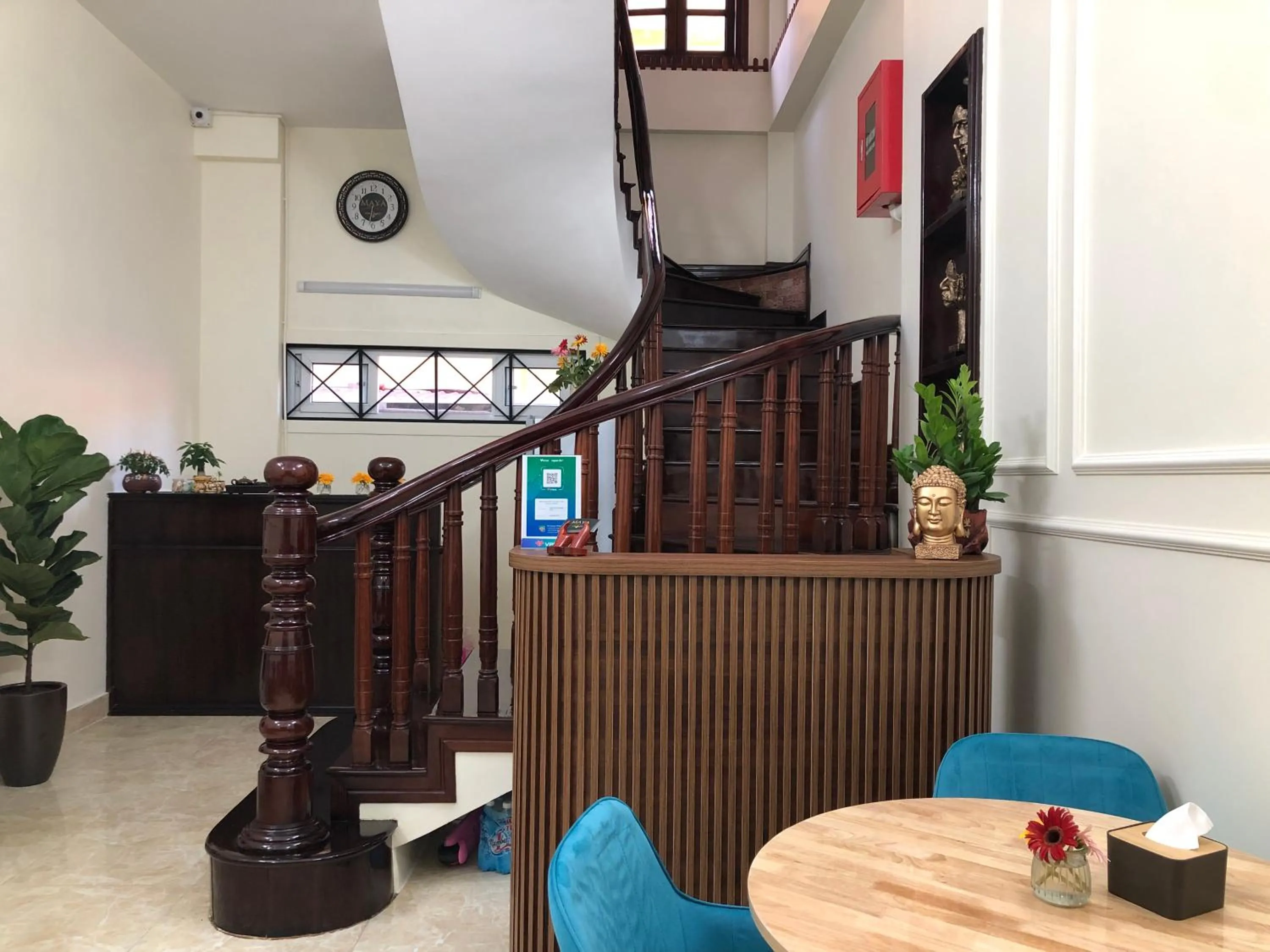 Living room in Maya Homestay